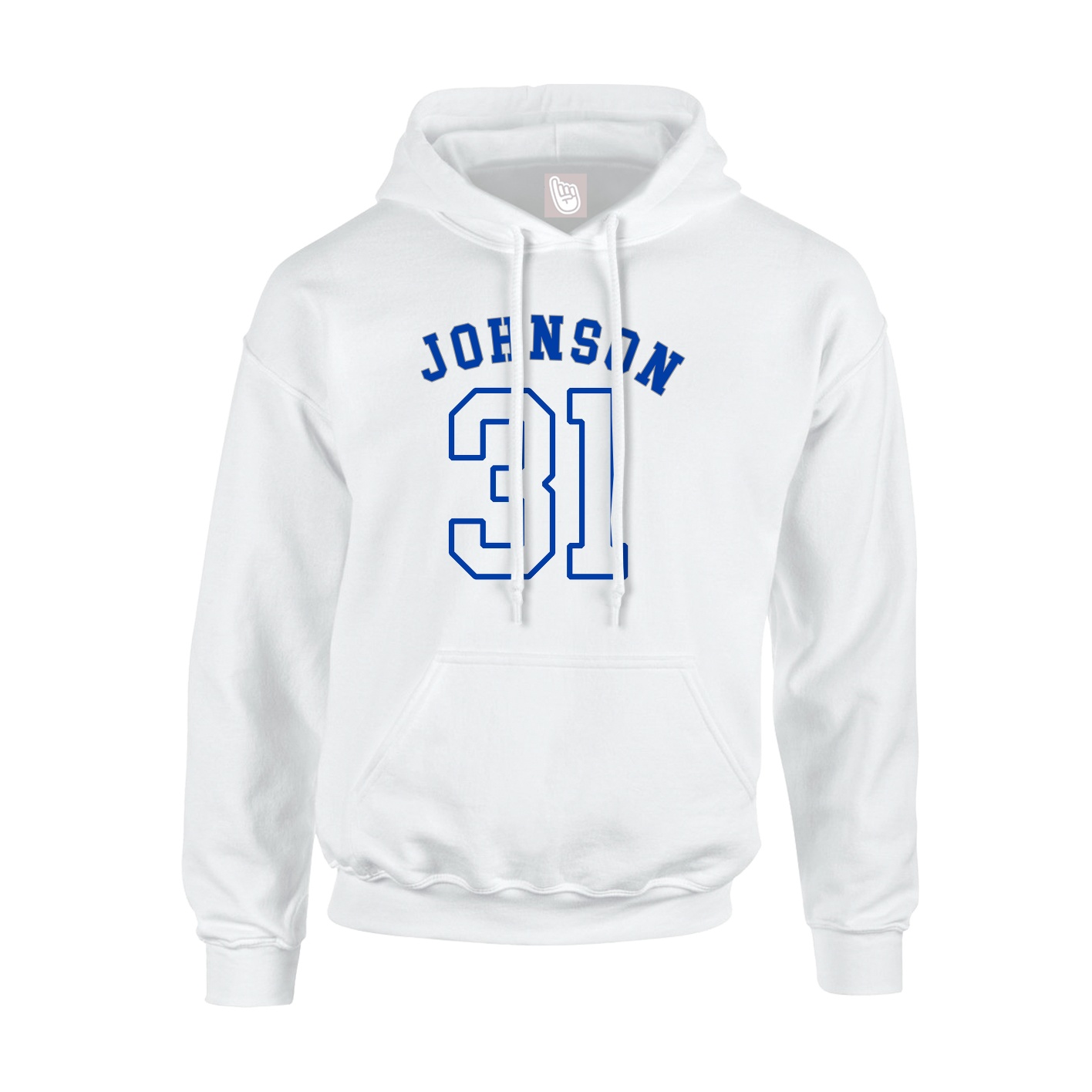 Hoodie — Shirsey Arch in White