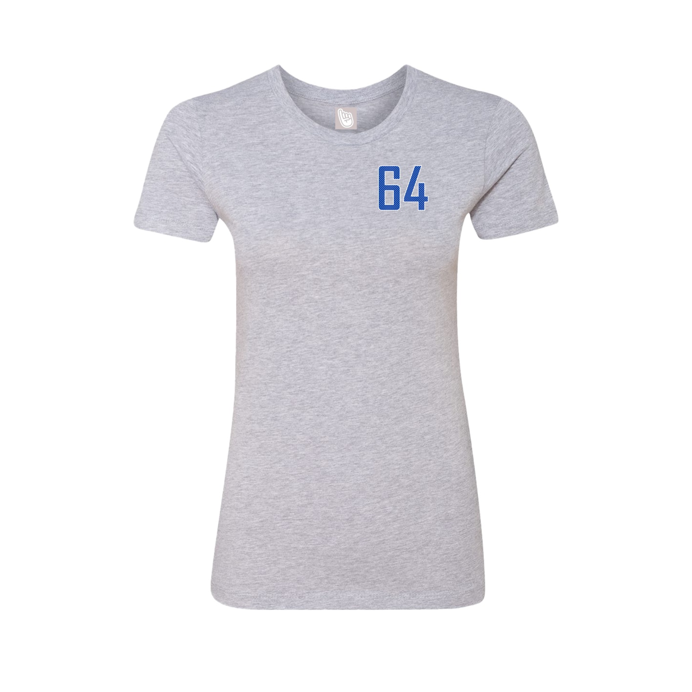 Womens Tee — Front Shirsy in Grey