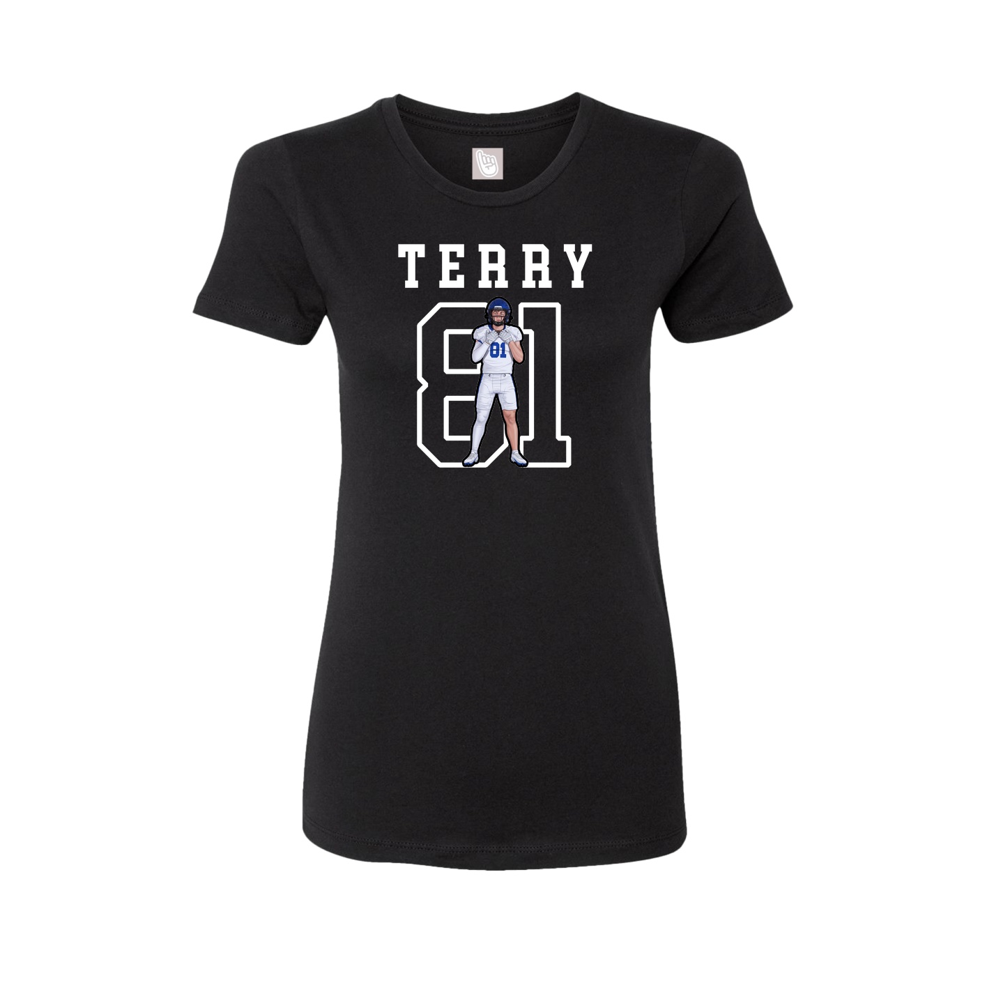 Fitted Women's Tee — Shirsey in Black