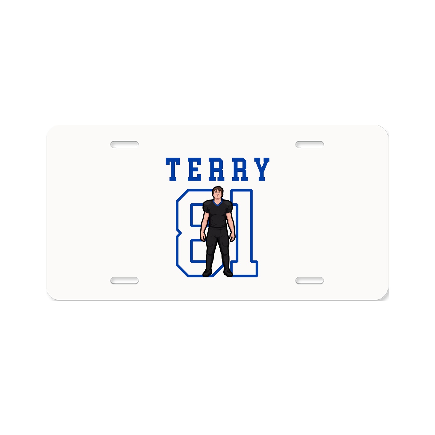 License Plate — Shirsey in Classic