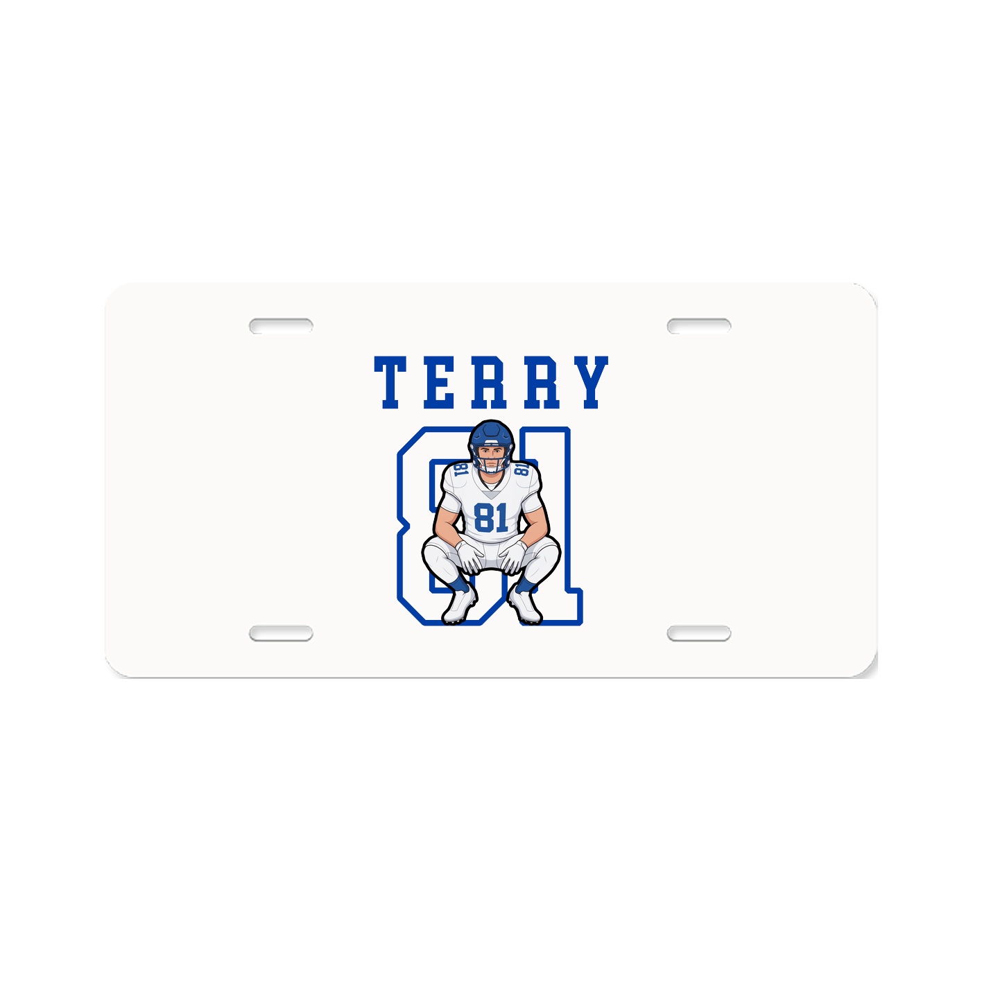 License Plate — Shirsey in Classic