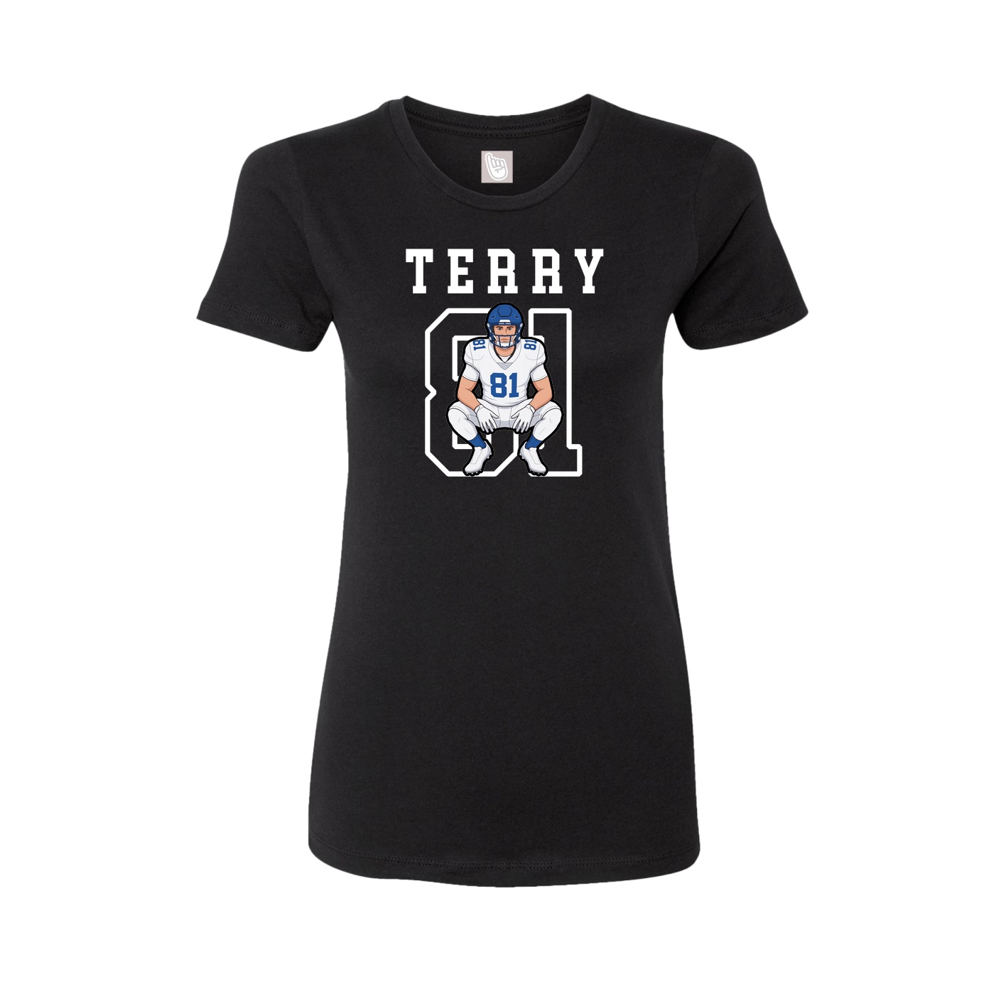Fitted Women's Tee — Shirsey in Black