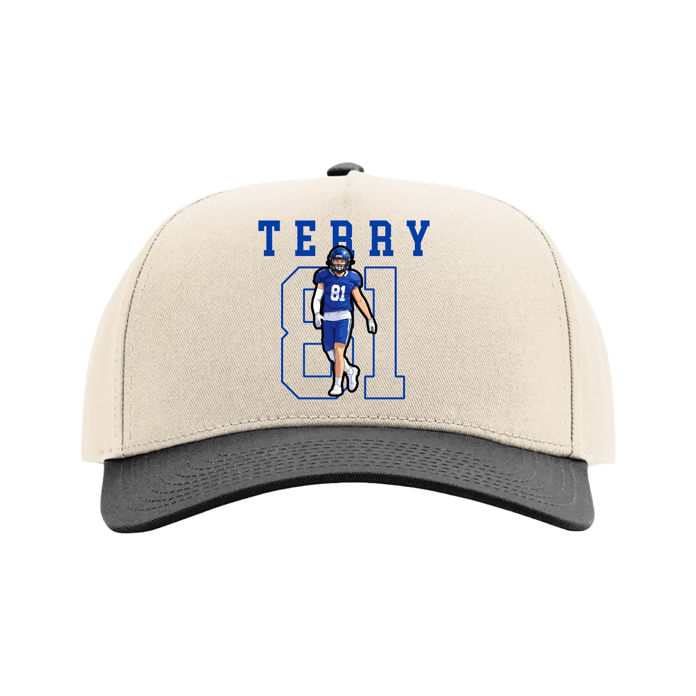 Full Fabric Five-Panel Champ Cap