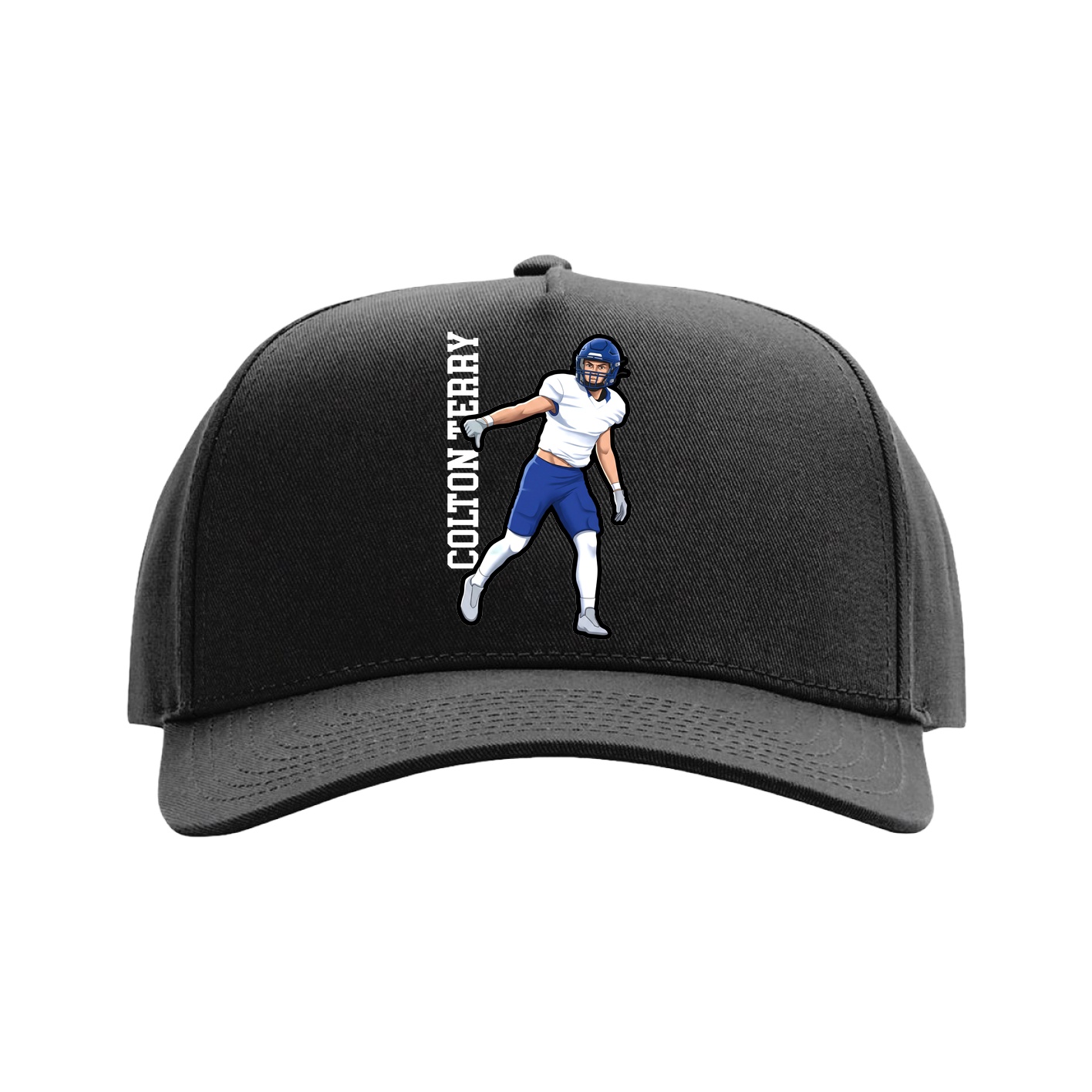 Full Fabric Five-Panel Champ Cap