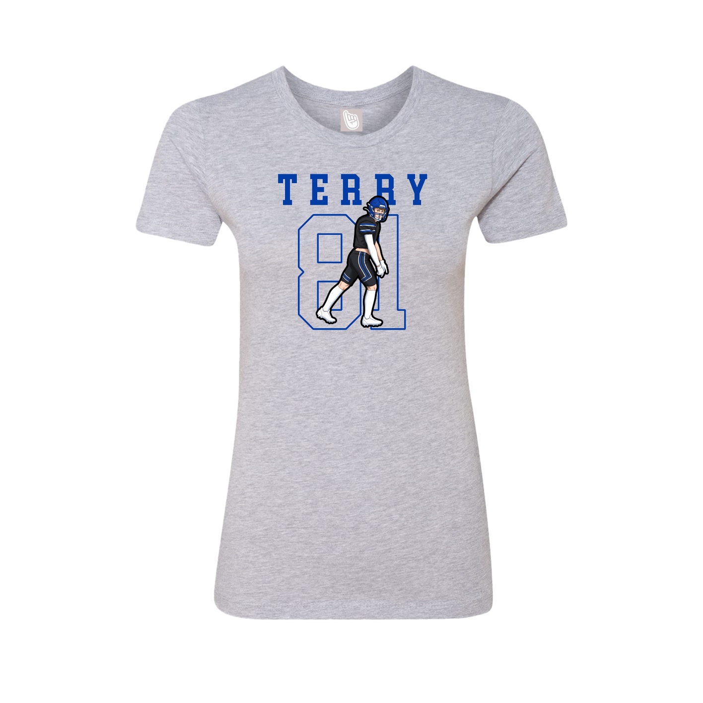 Fitted Women's Tee — Shirsey in Grey