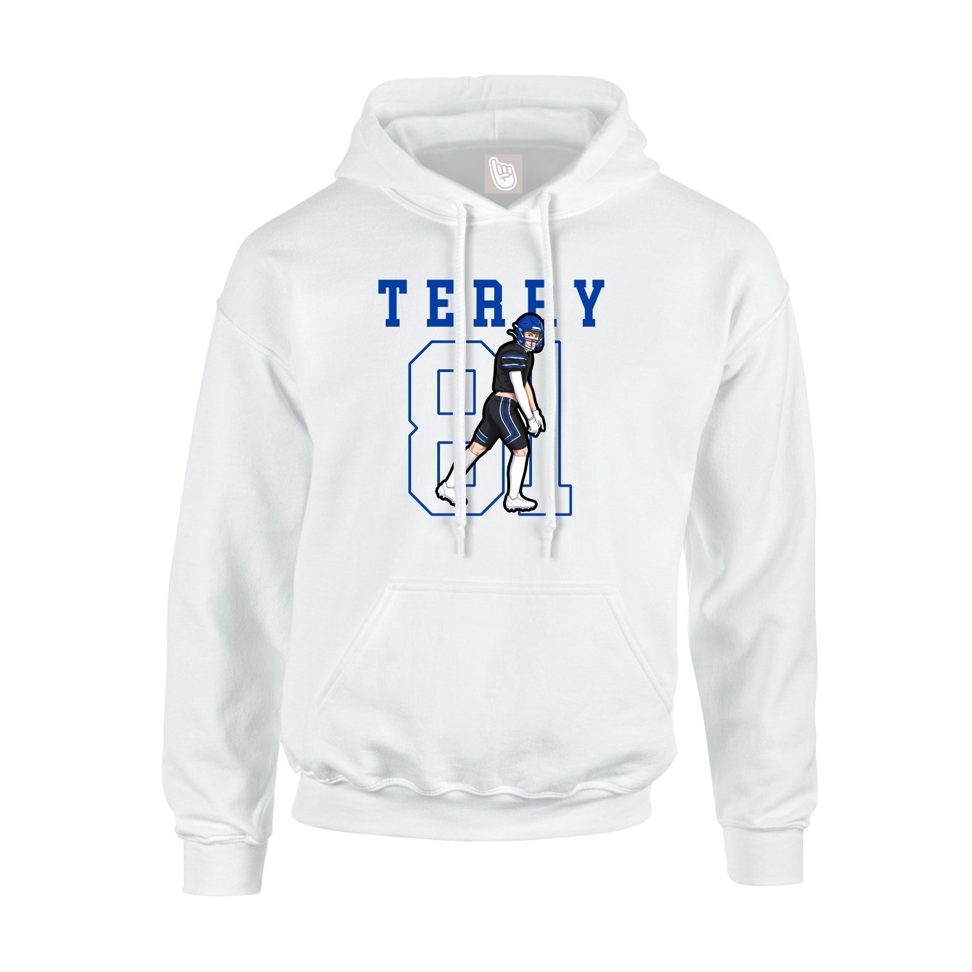 Hoodie — Shirsey in White