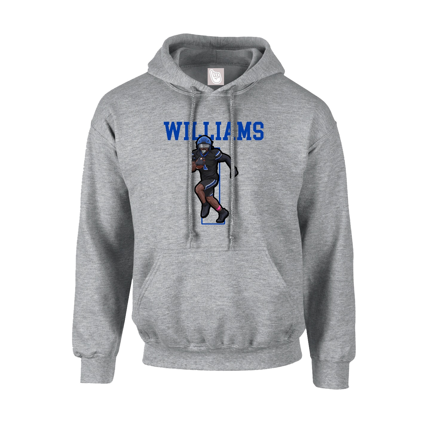 Hoodie — Shirsey in Grey