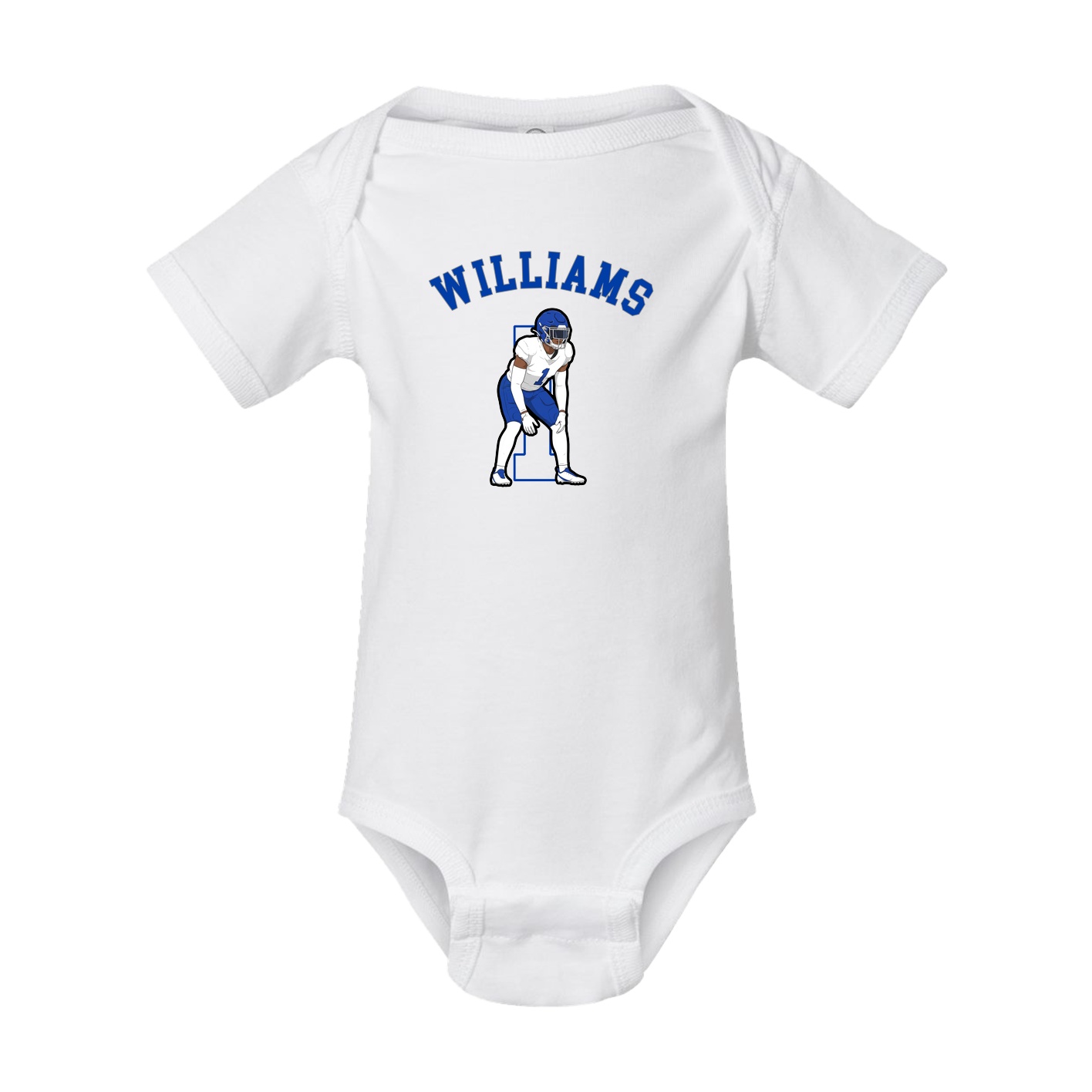 Baby Onesie — Shirsey Arch in White