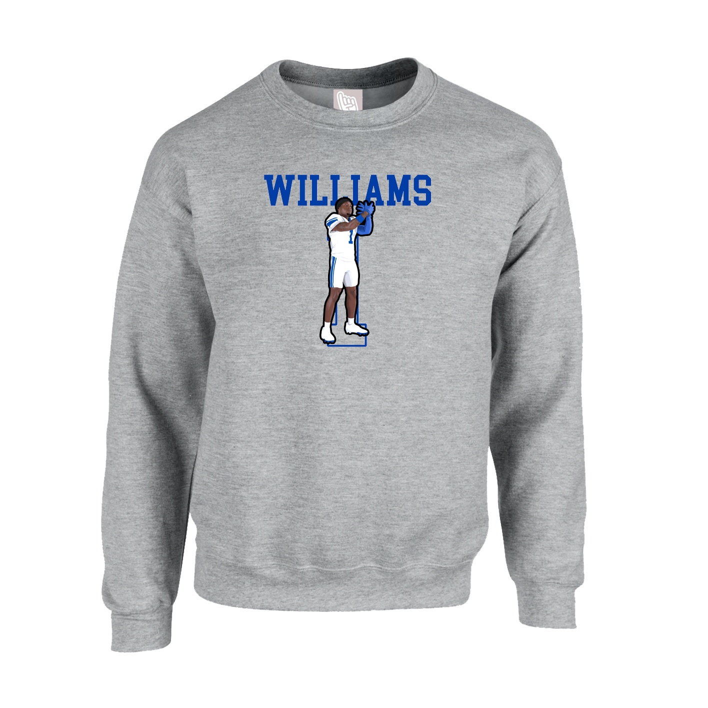 Fleece Crew — Shirsey in Grey