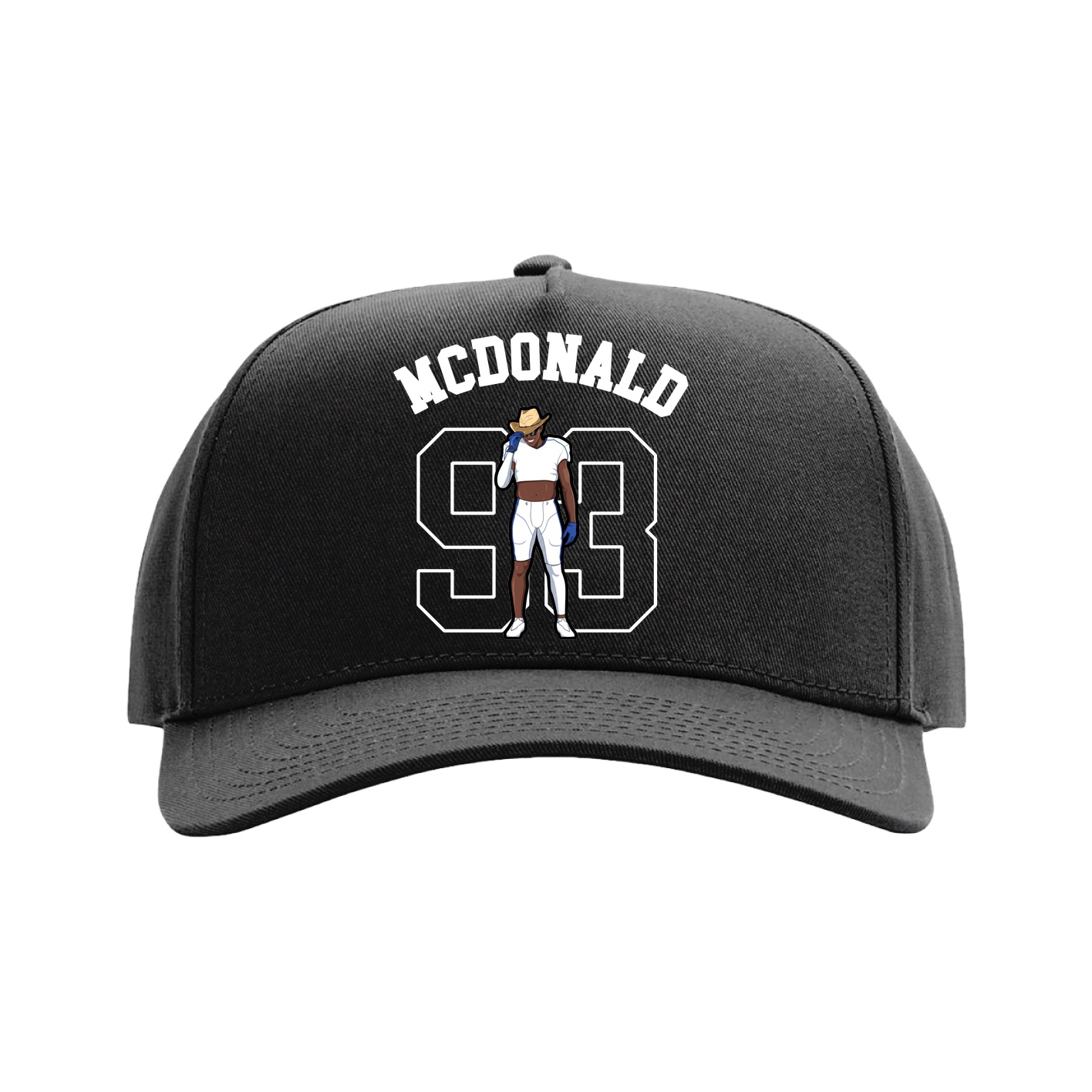 Full Fabric Five-Panel Champ Cap