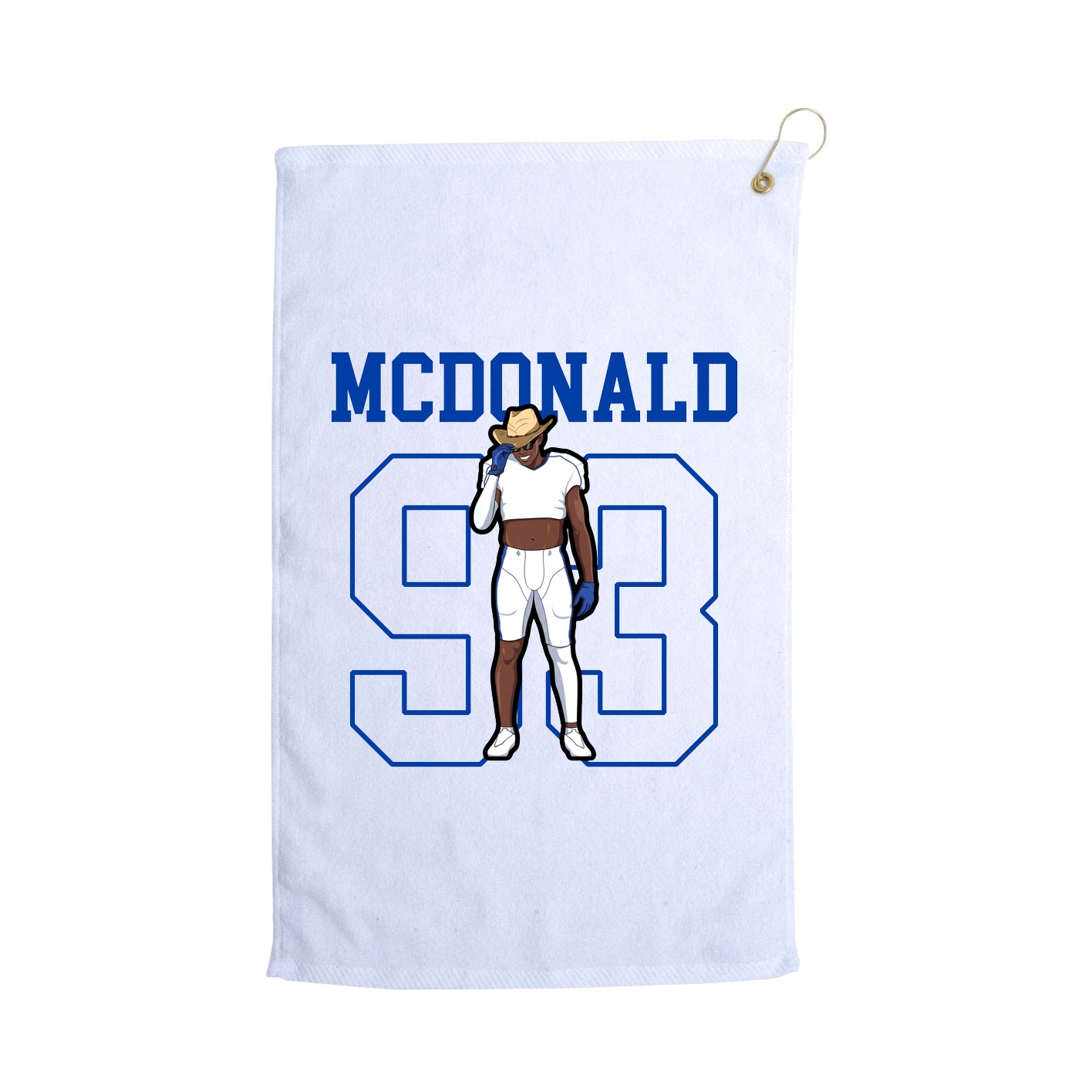 Golf Towel — Shirsey in White