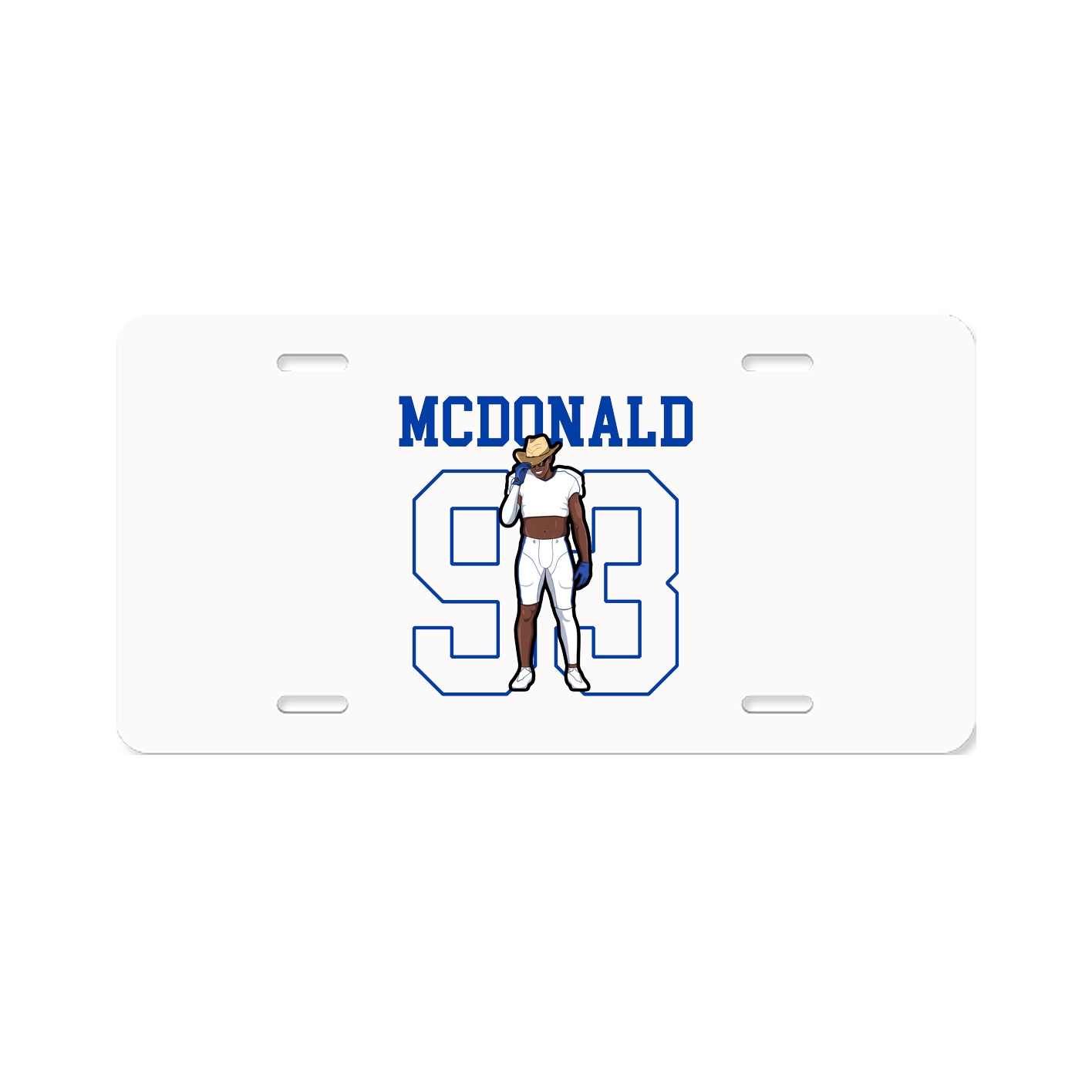 License Plate — Shirsey in Classic