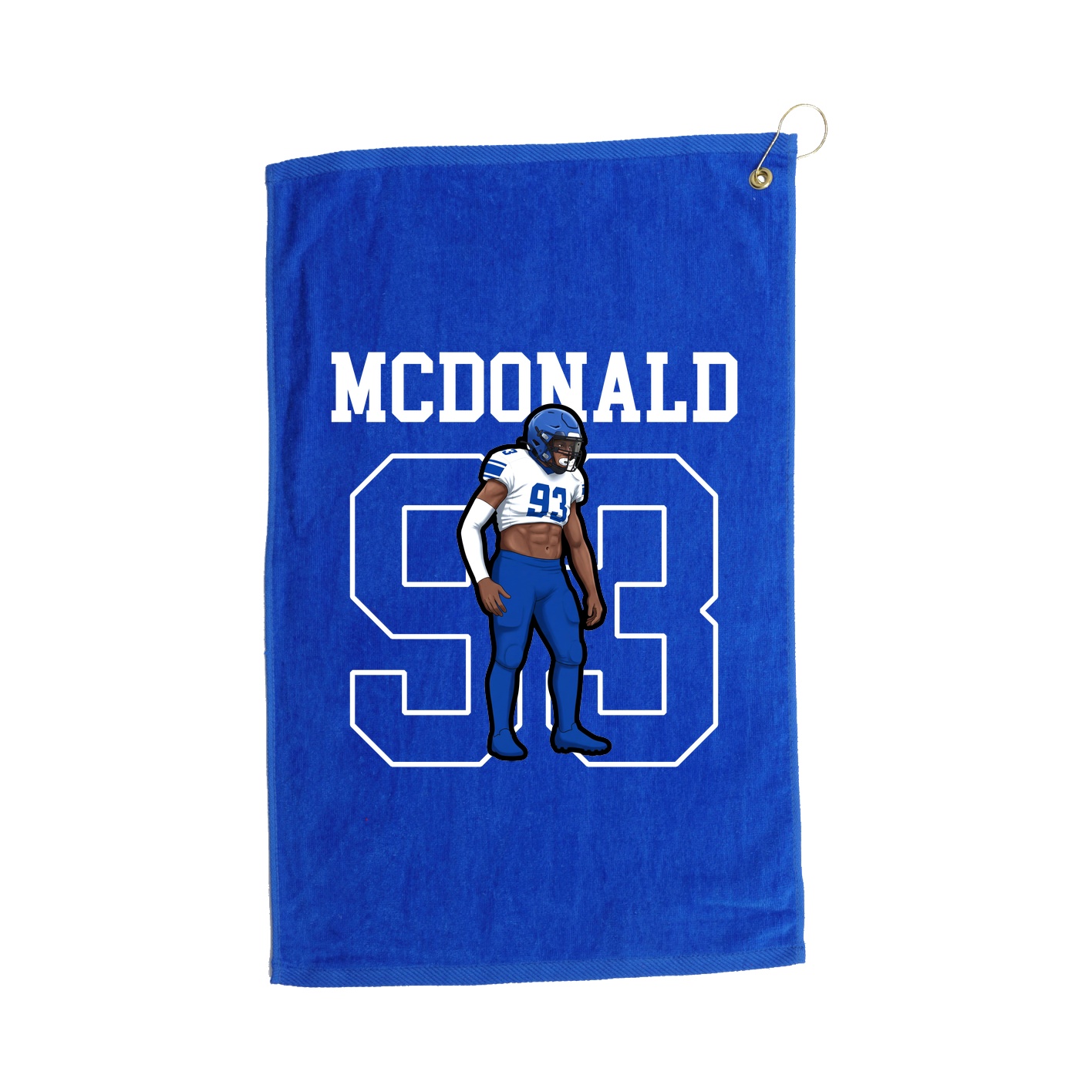 Golf Towel — Shirsey in Royal