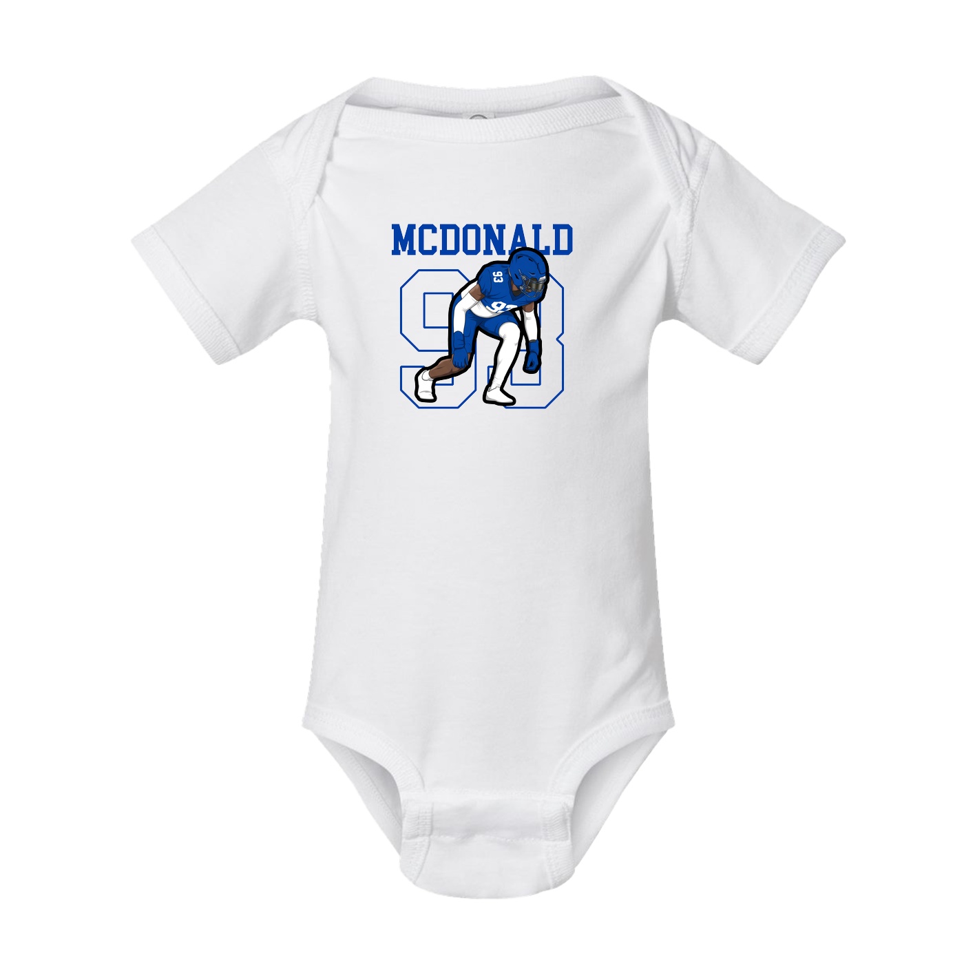 Baby Onesie — Shirsey in White