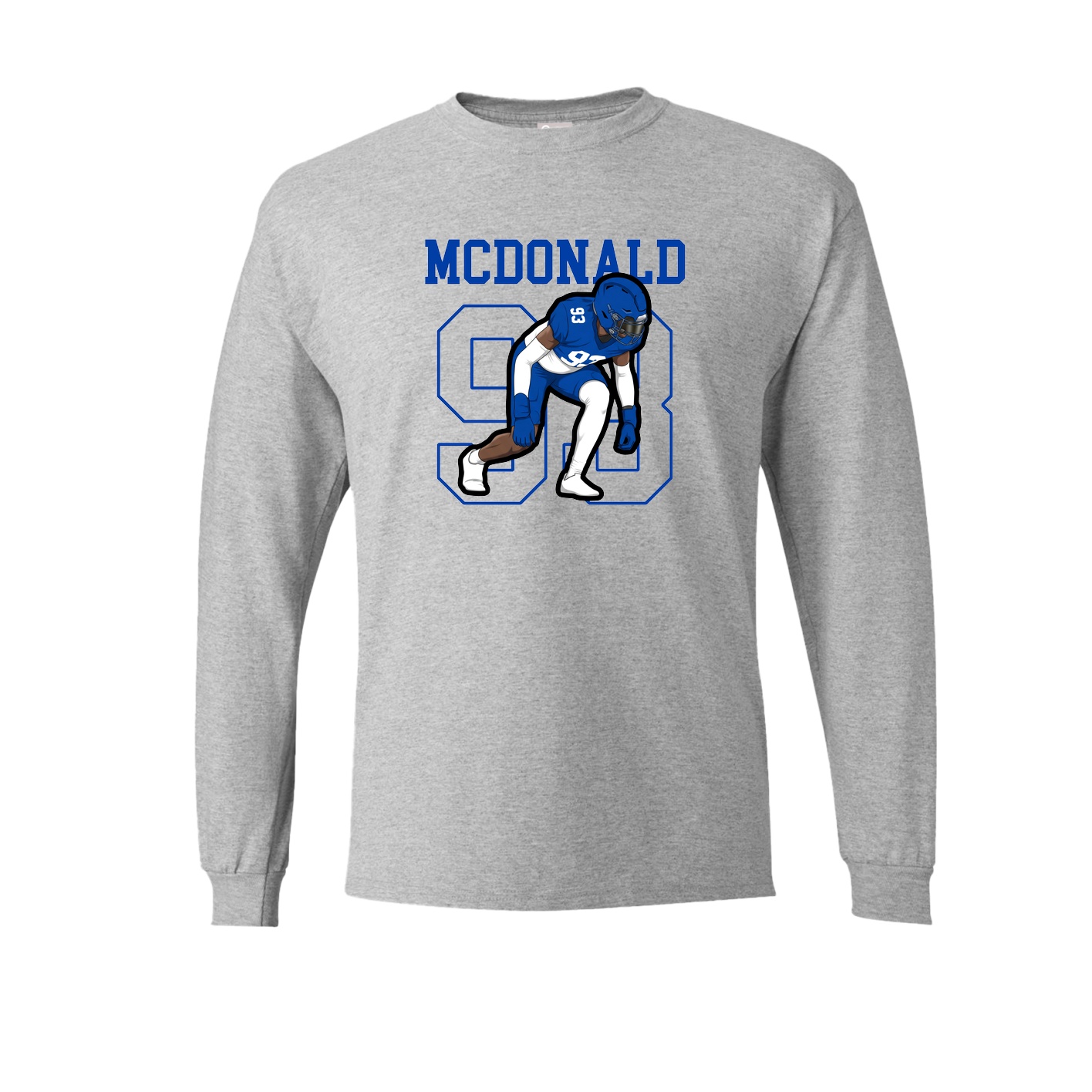 Long Sleeve Tee — Shirsey in Grey
