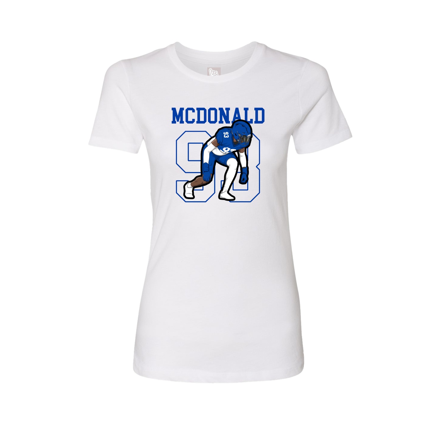 Fitted Women's Tee — Shirsey in White