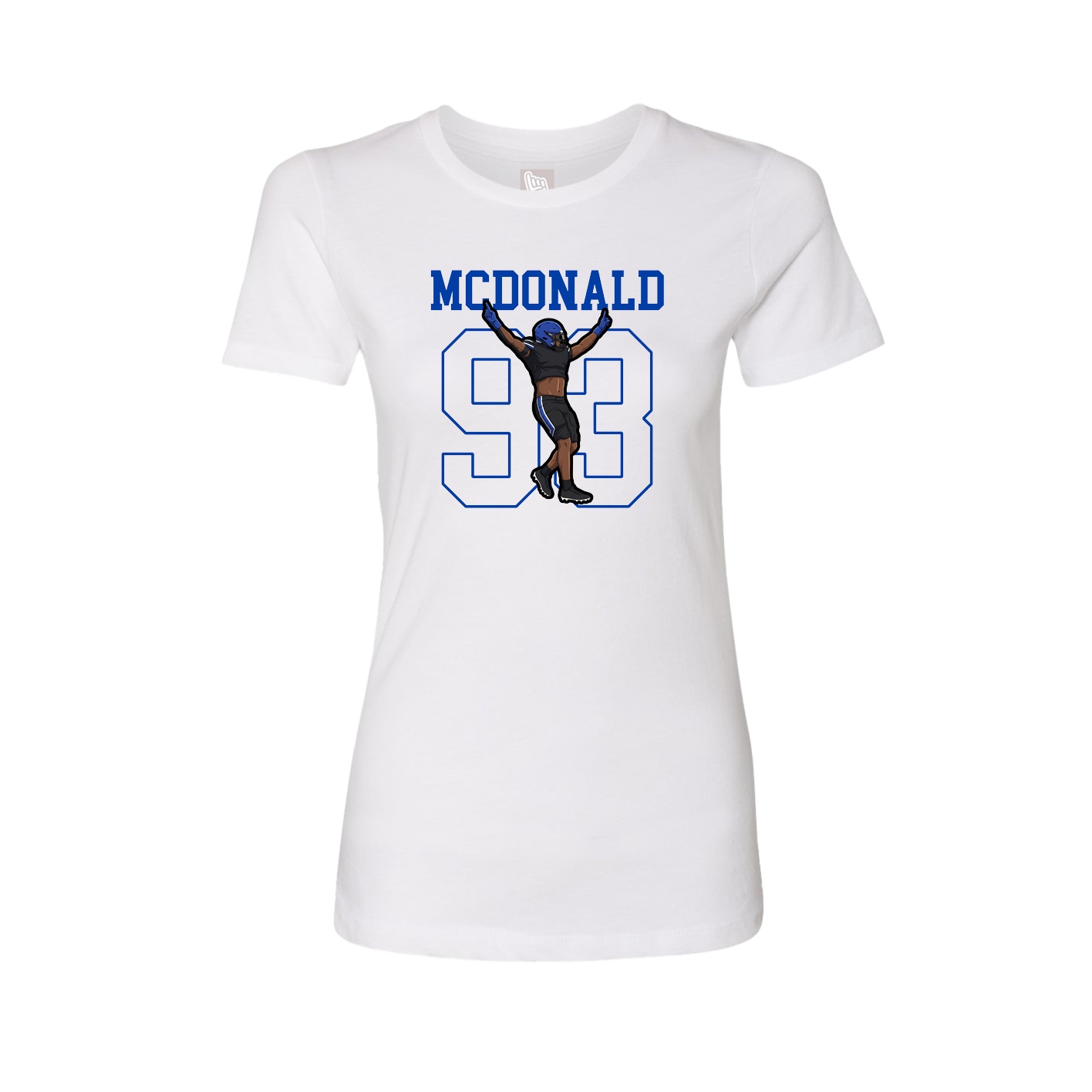 Fitted Women's Tee — Shirsey in White