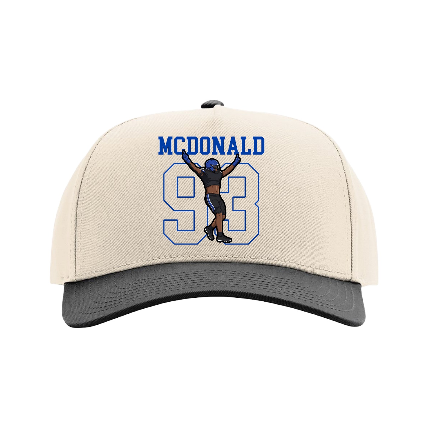 Full Fabric Five-Panel Champ Cap