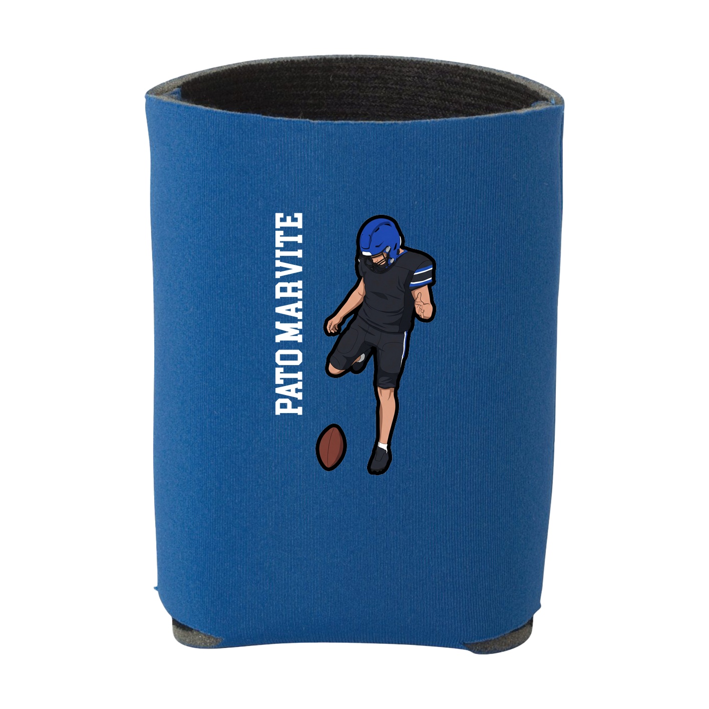 Can Holder — Name Vertical in Royal