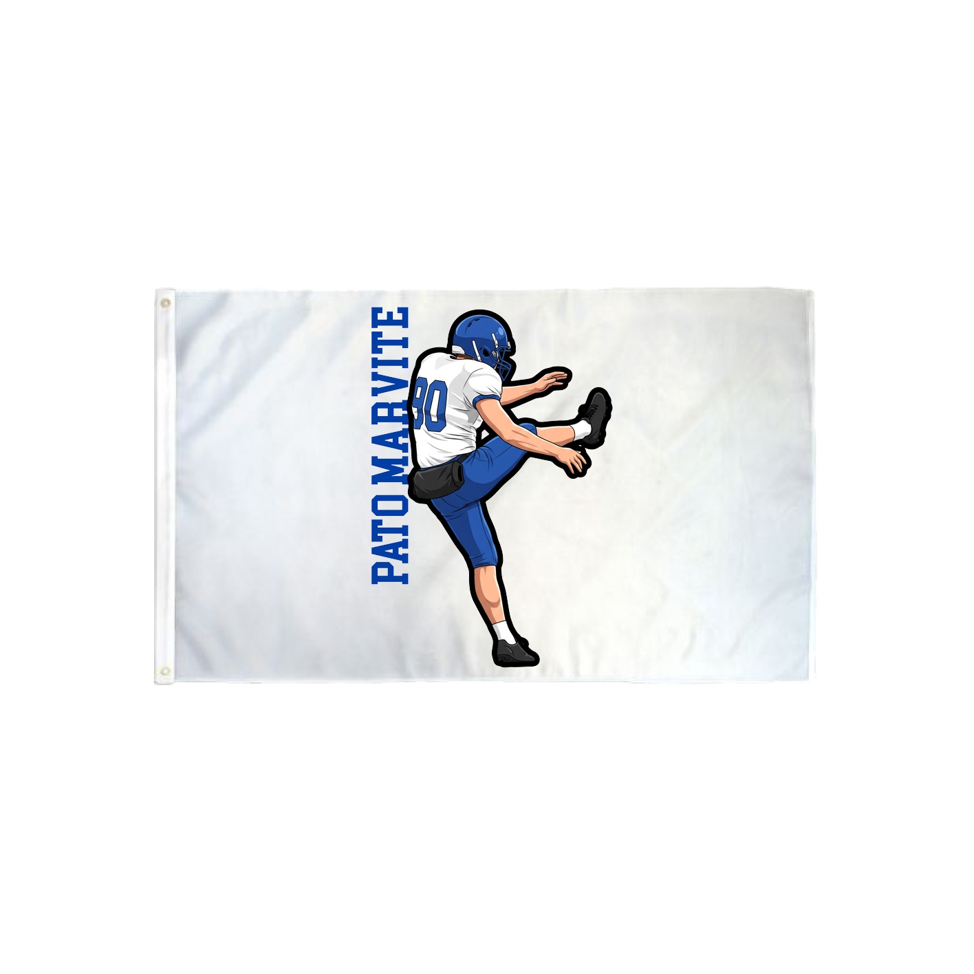3x5 Flag — Name Vertical in Classic