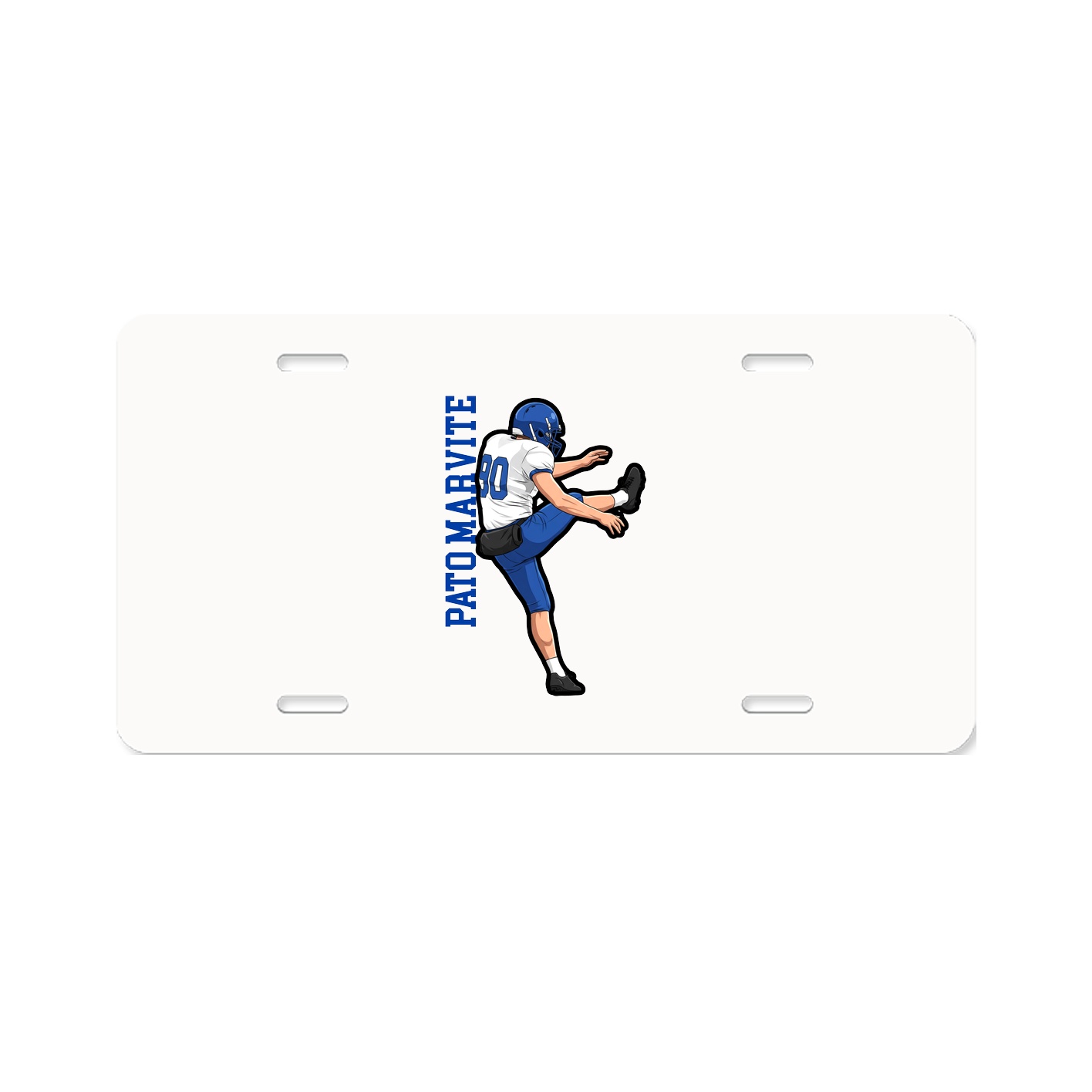 Aluminum License Plate