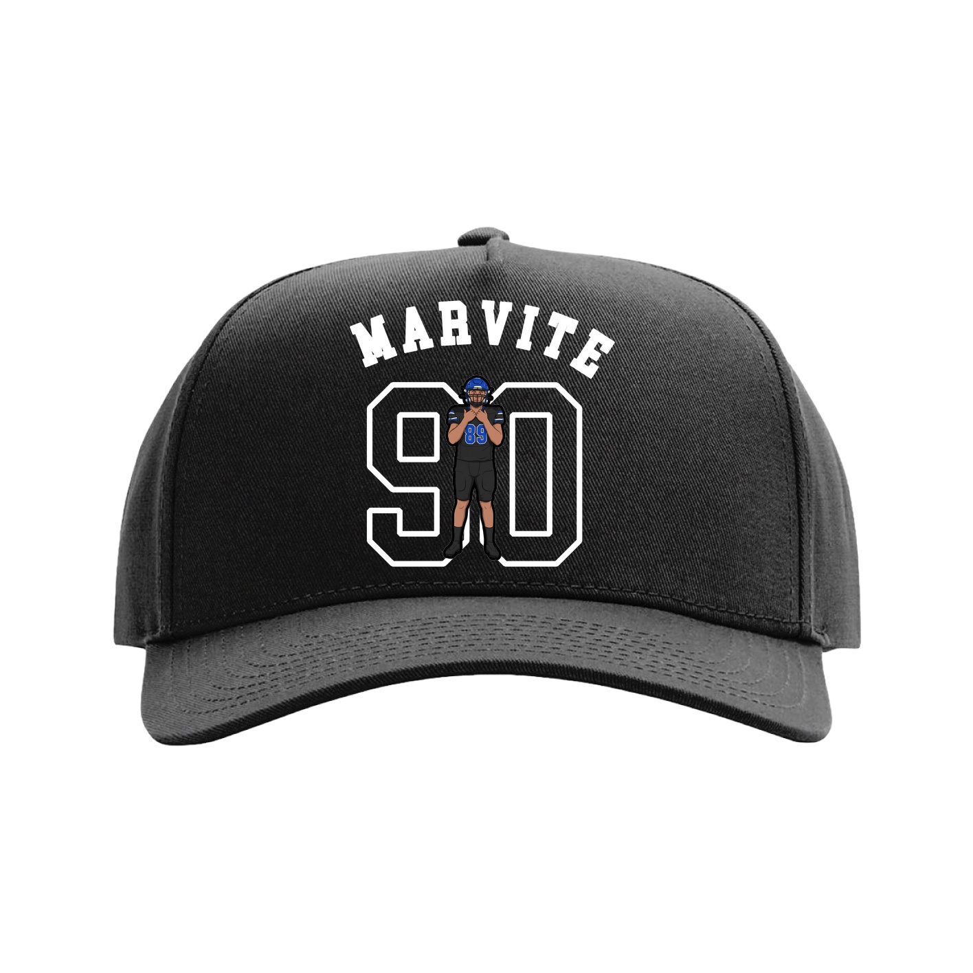 Full Fabric Five-Panel Champ Cap