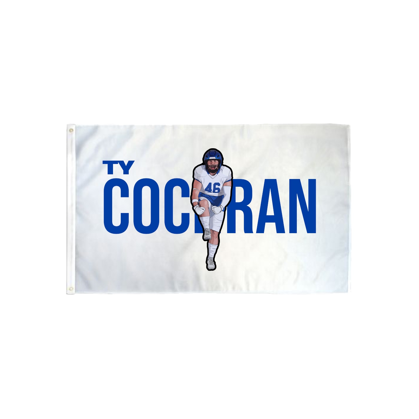 3x5 Flag — Player Name in Classic