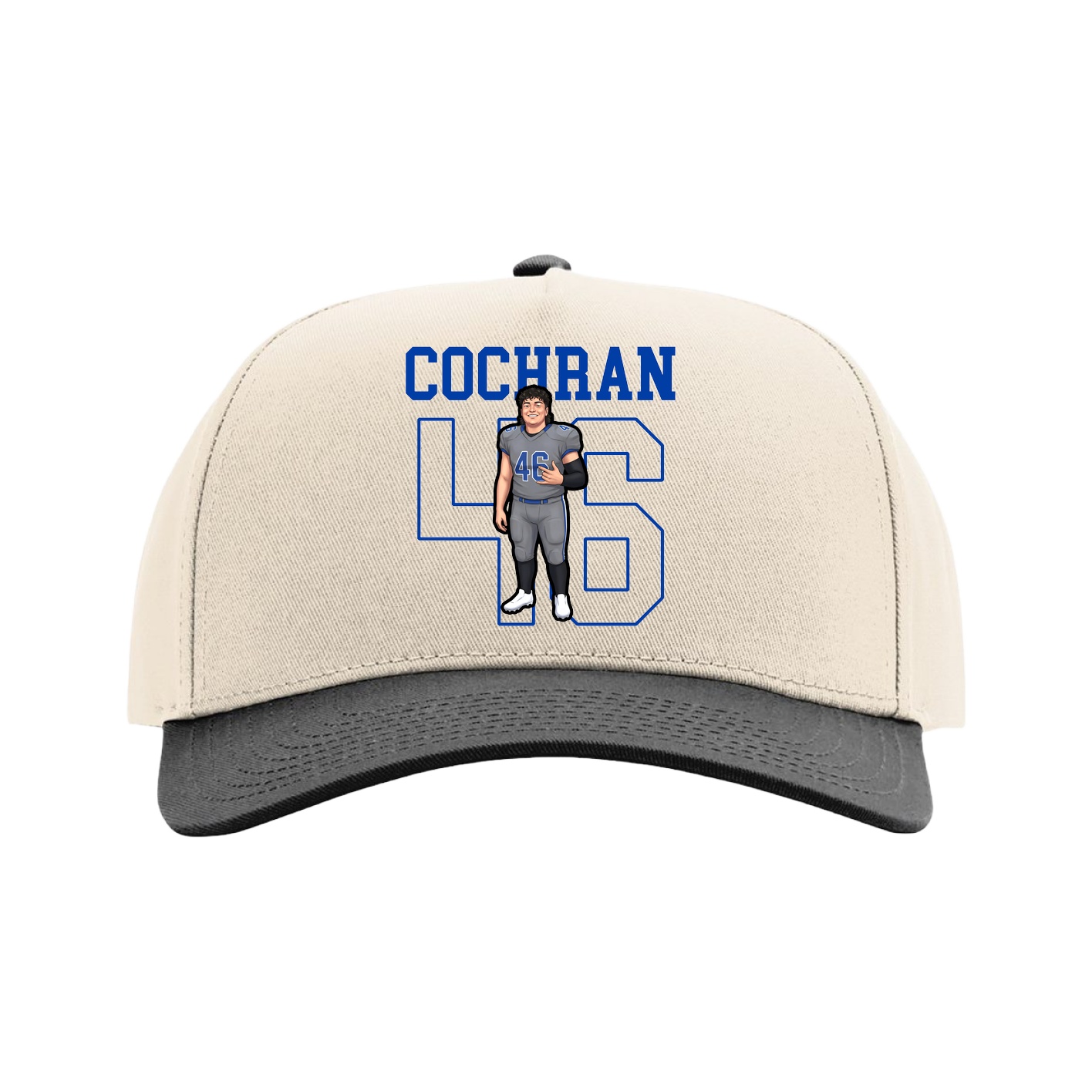 Full Fabric Five-Panel Champ Cap