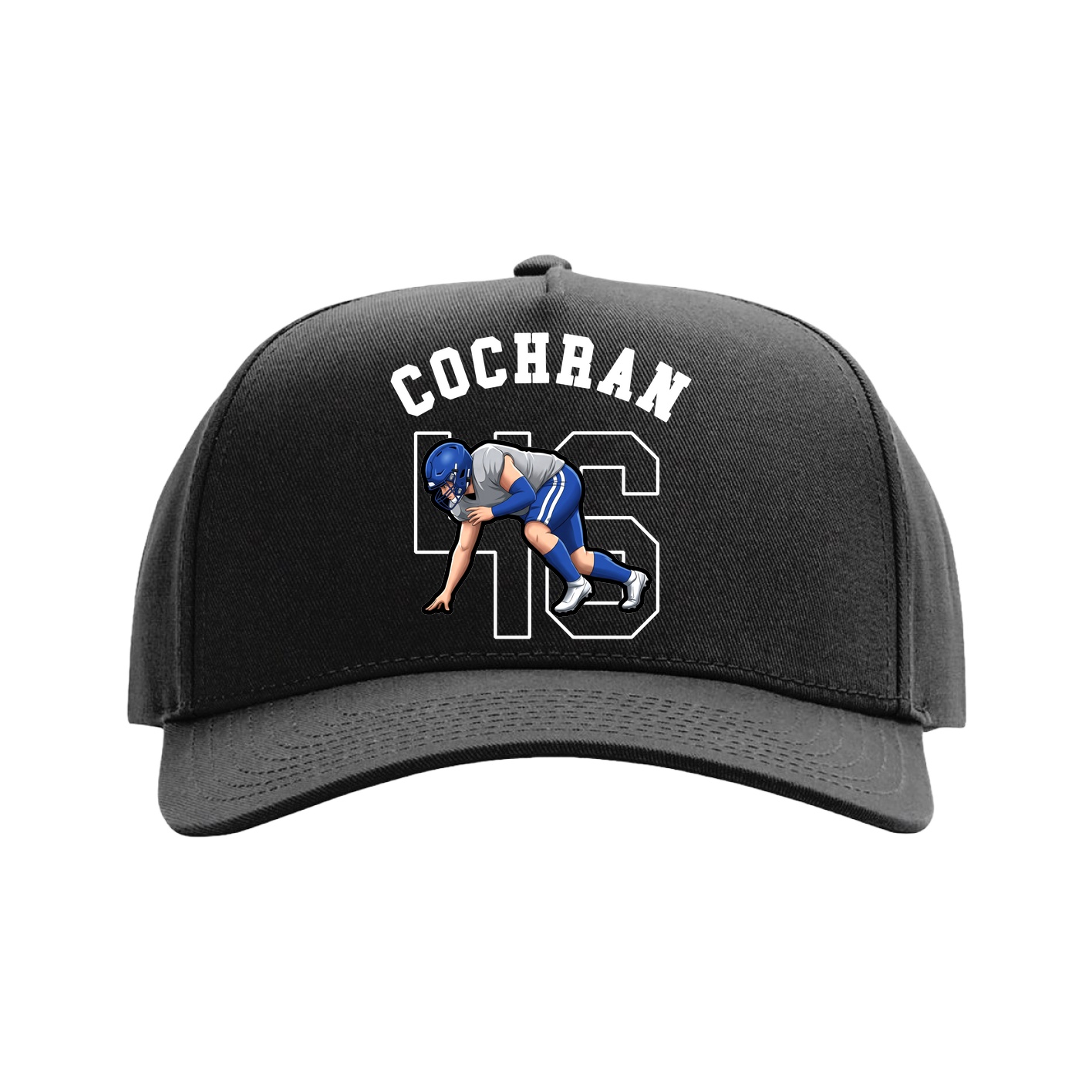 Full Fabric Five-Panel Champ Cap