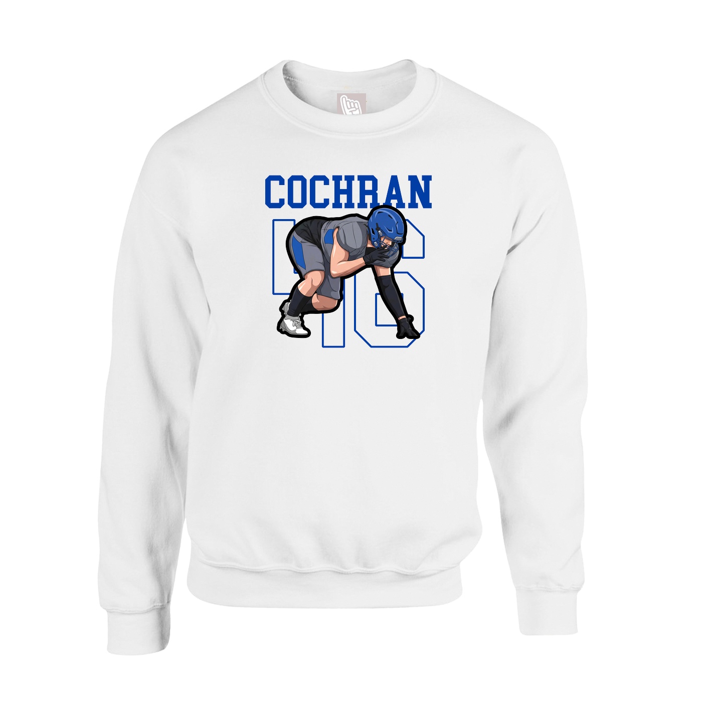 Fleece Crew — Shirsey in White