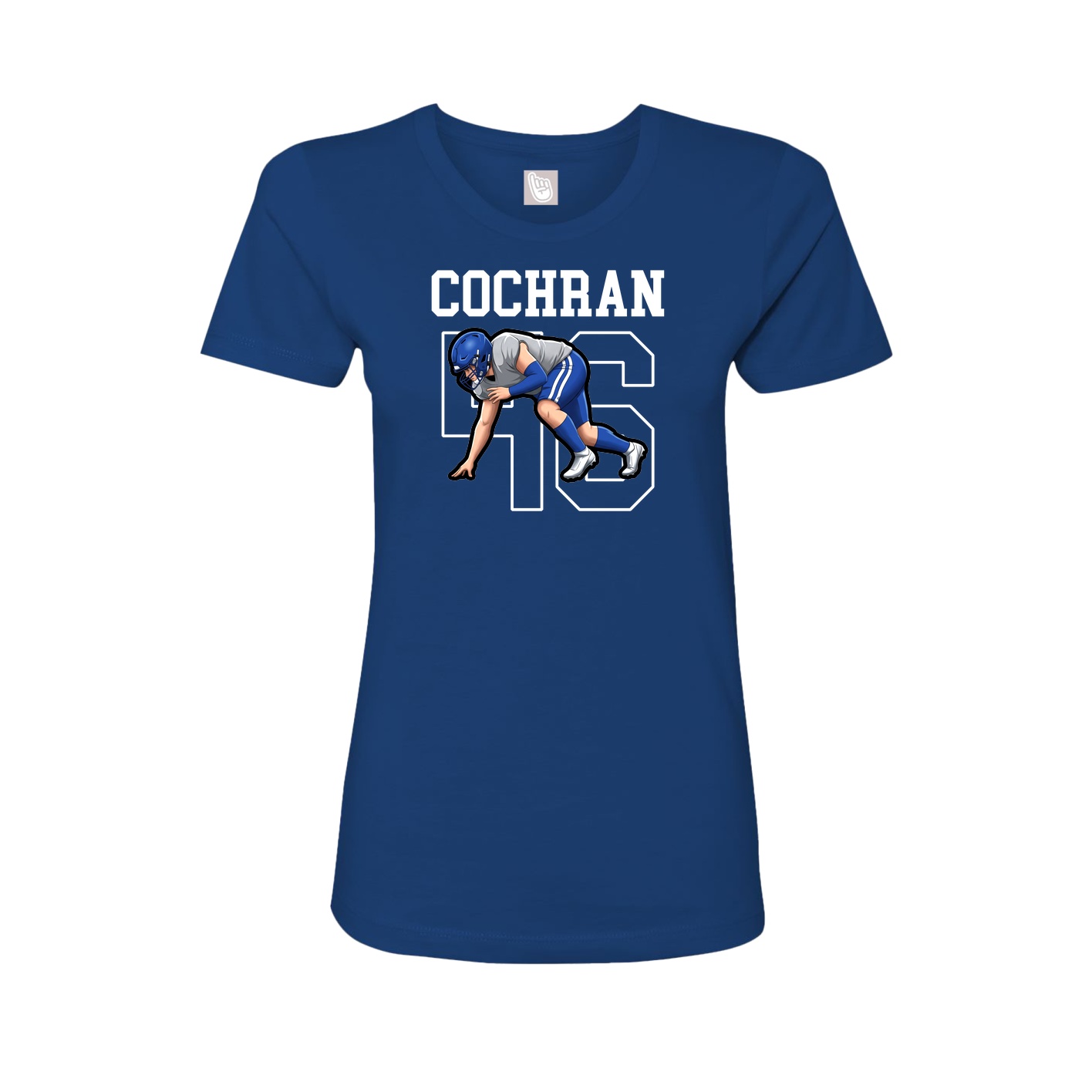 Fitted Women's Tee — Shirsey in Royal