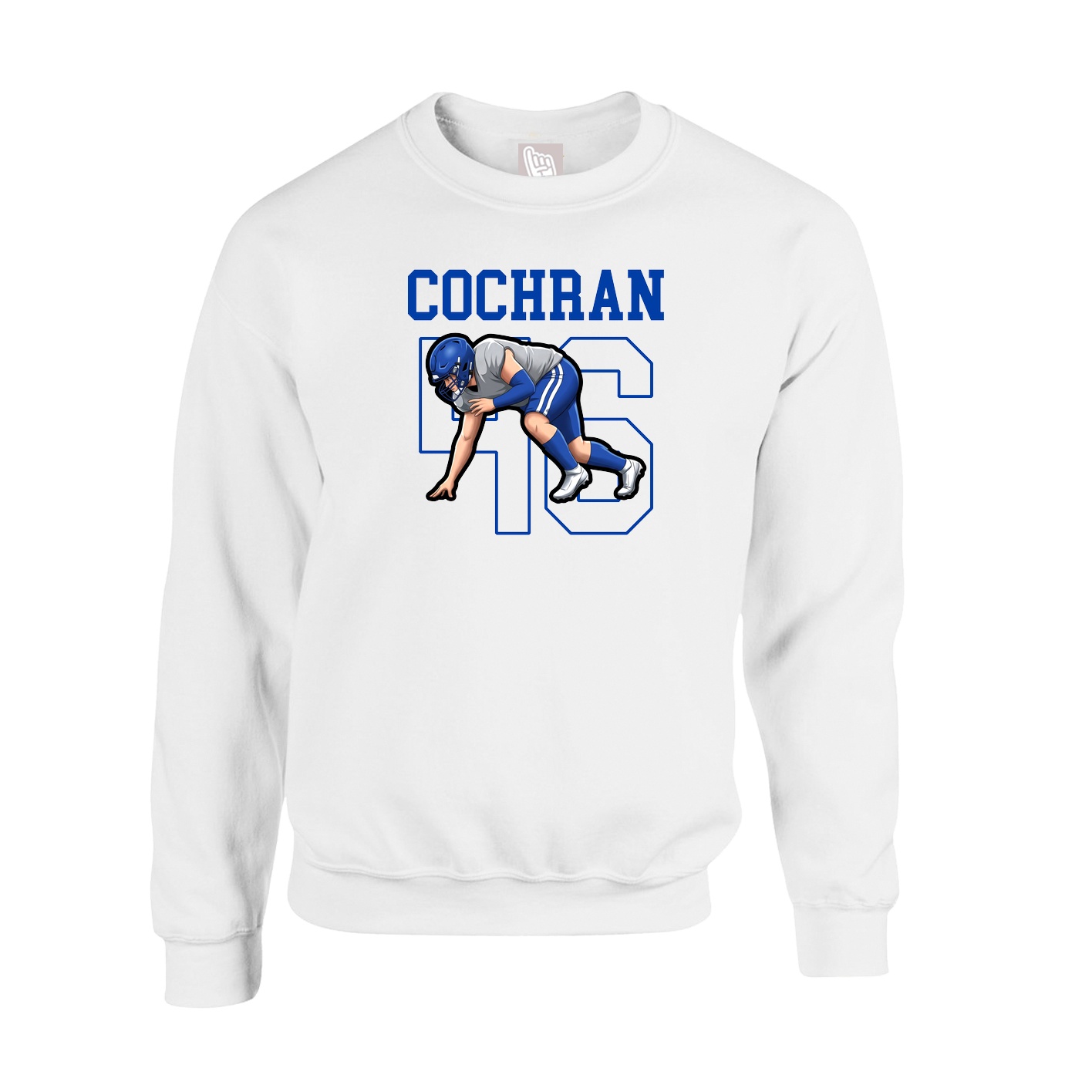 Fleece Crew — Shirsey in White