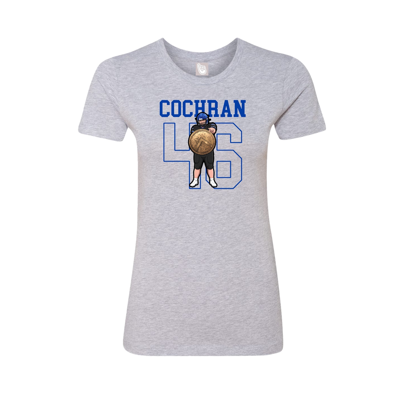 Fitted Women's Tee — Shirsey in Grey