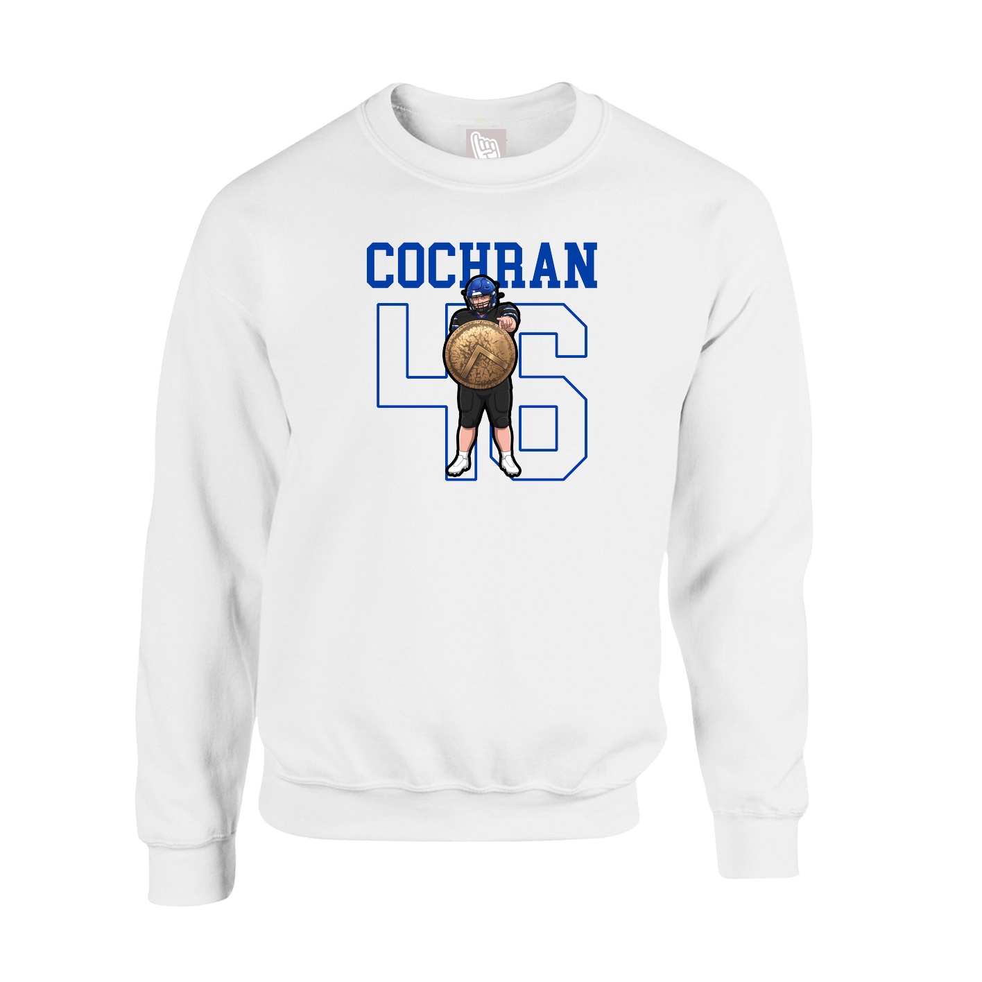 Fleece Crew — Shirsey in White