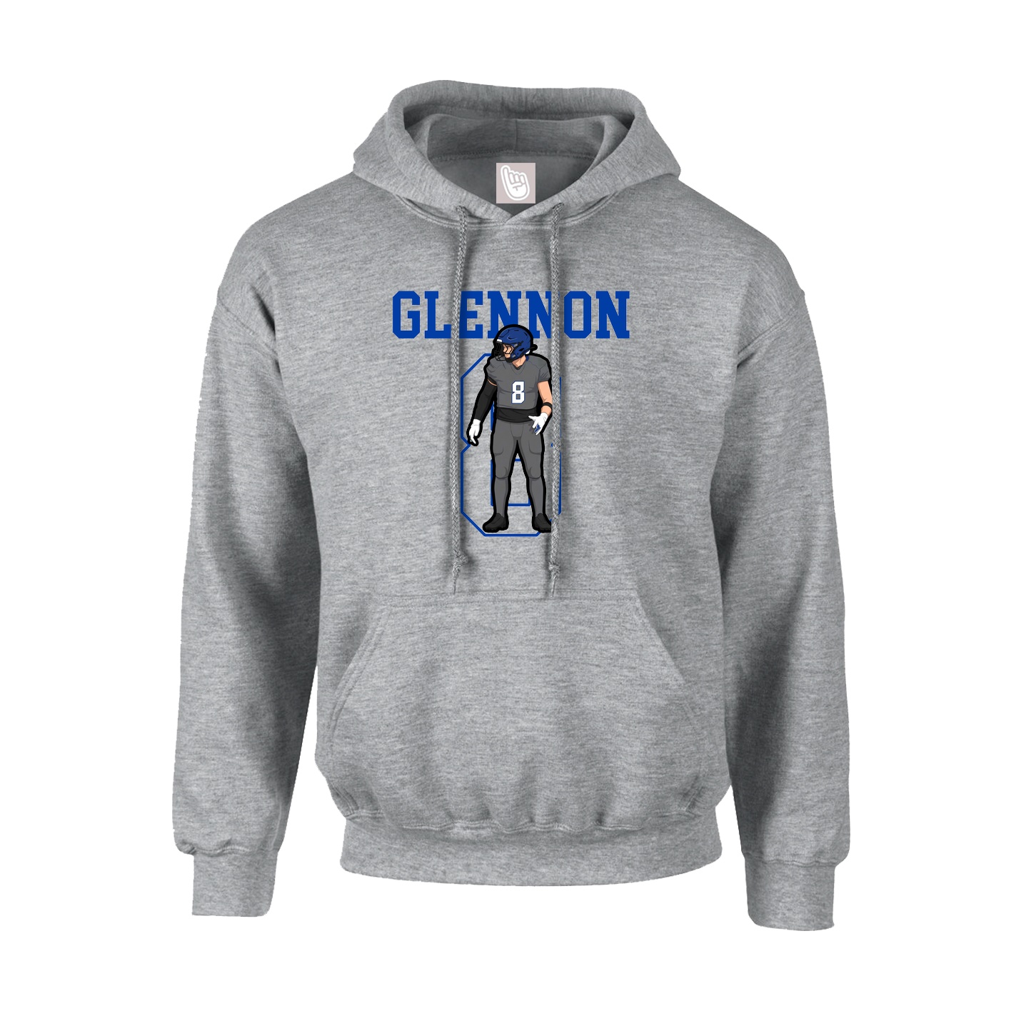 Hoodie — Shirsey in Grey