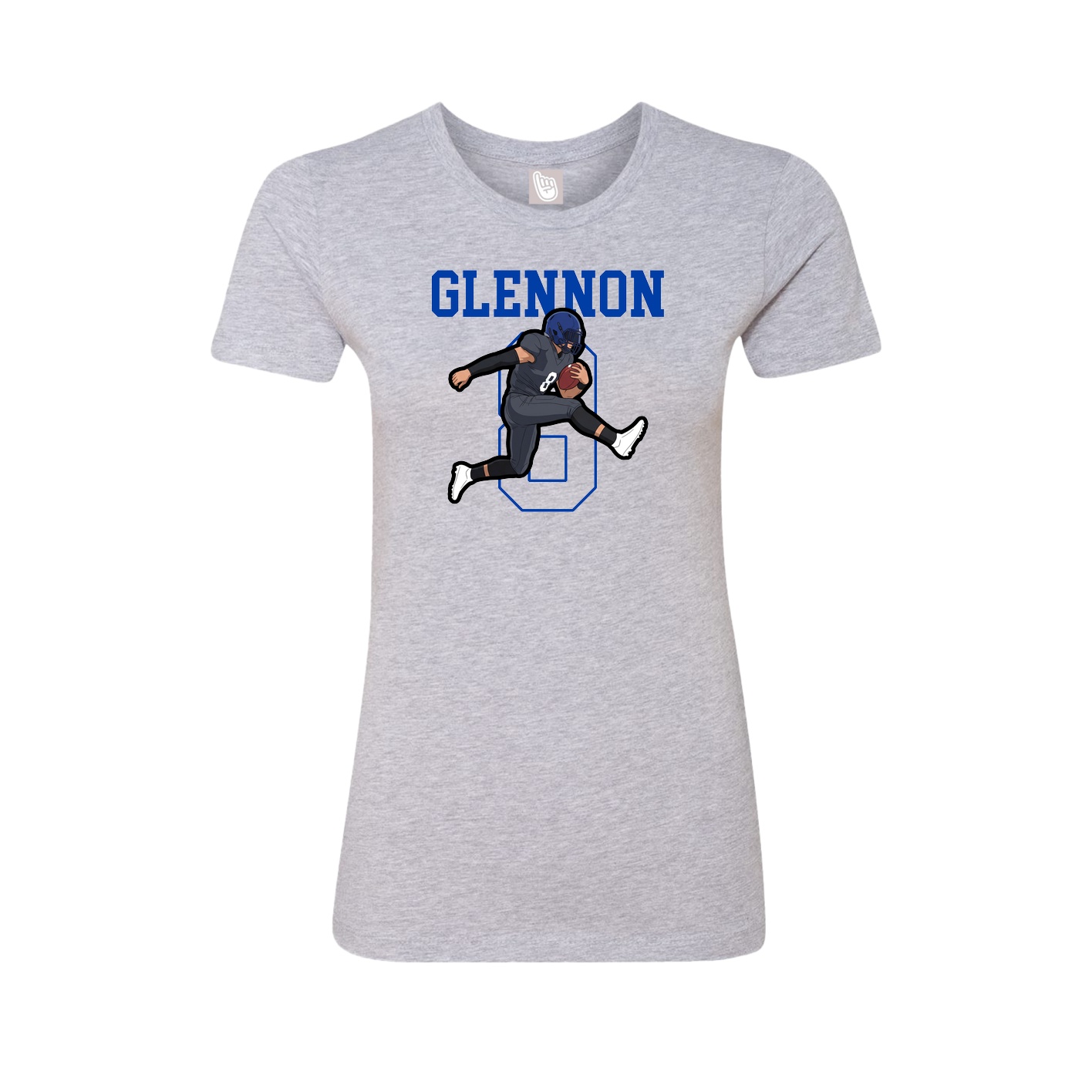 Fitted Women's Tee — Shirsey in Grey
