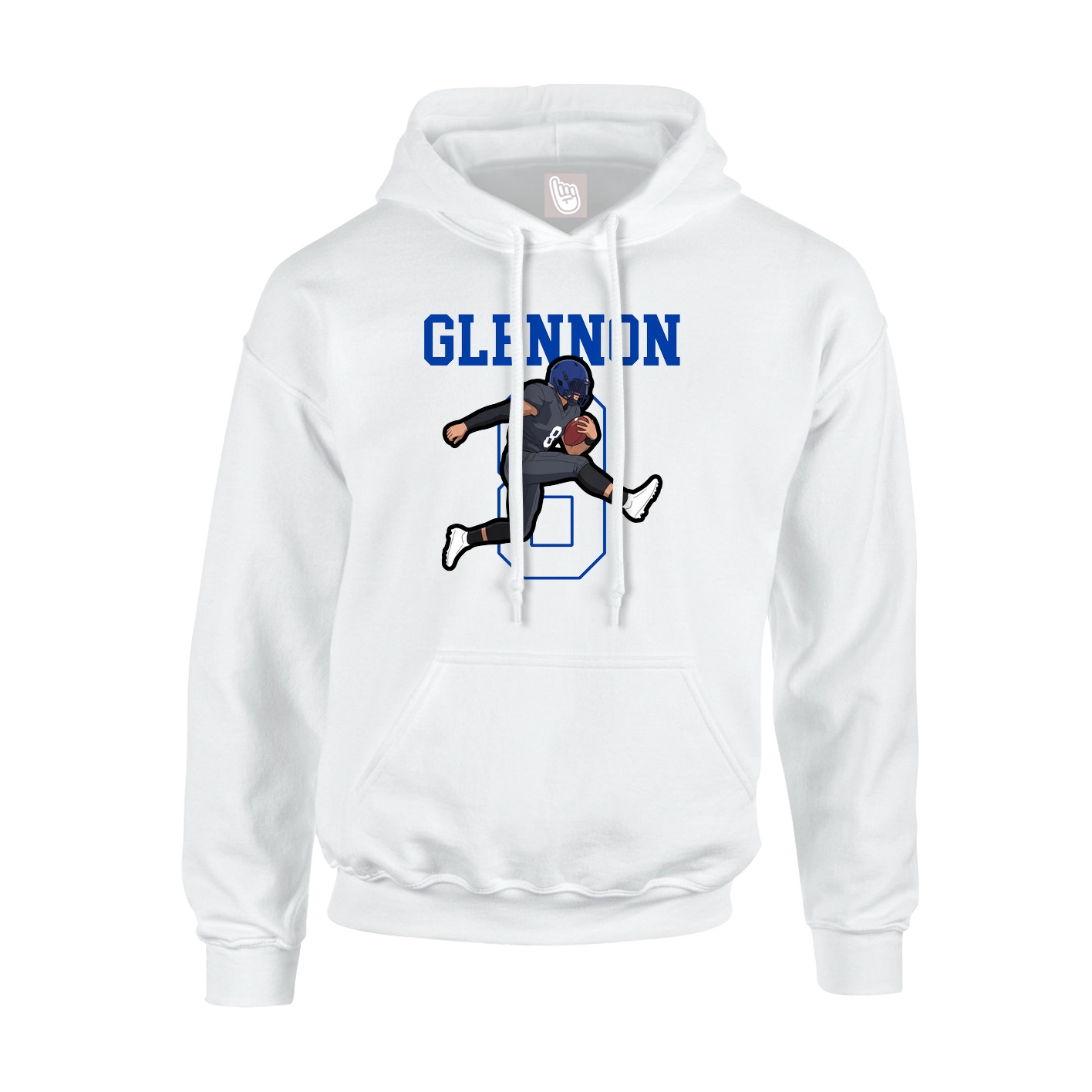 Hoodie — Shirsey in White
