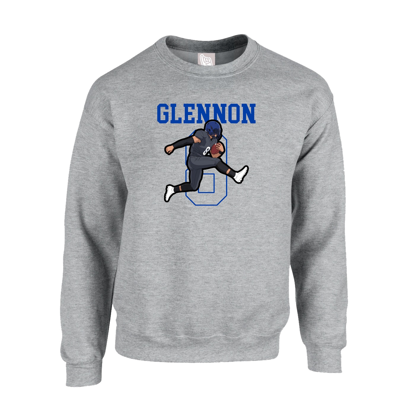 Fleece Crew — Shirsey in Grey