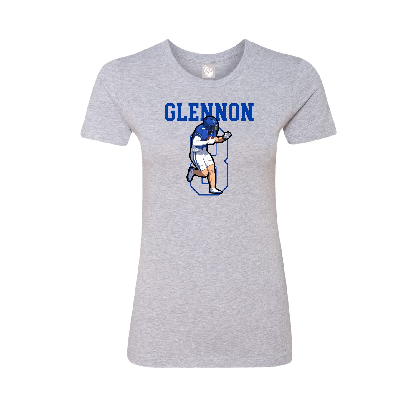 Fitted Women's Tee — Shirsey in Grey