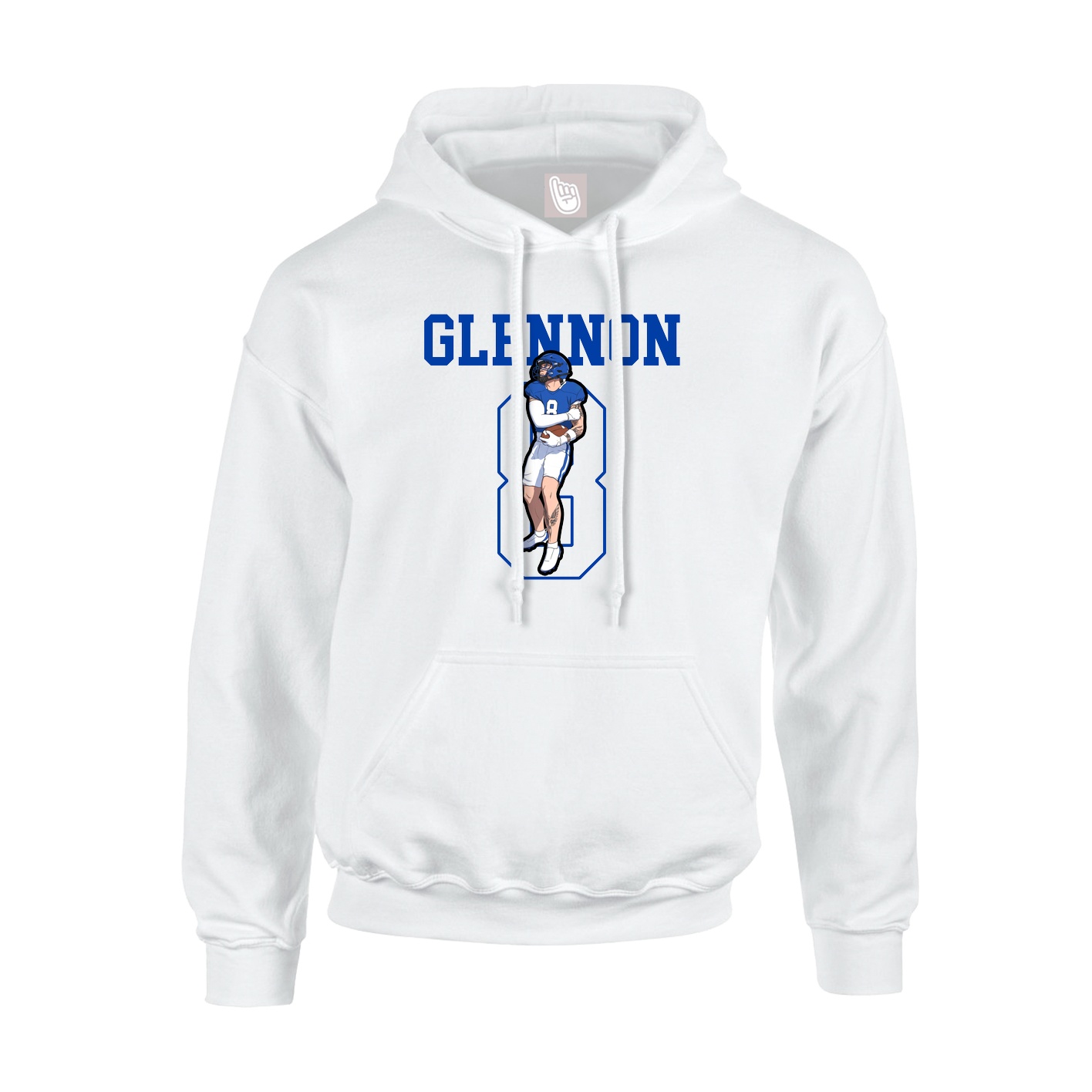Hoodie — Shirsey in White