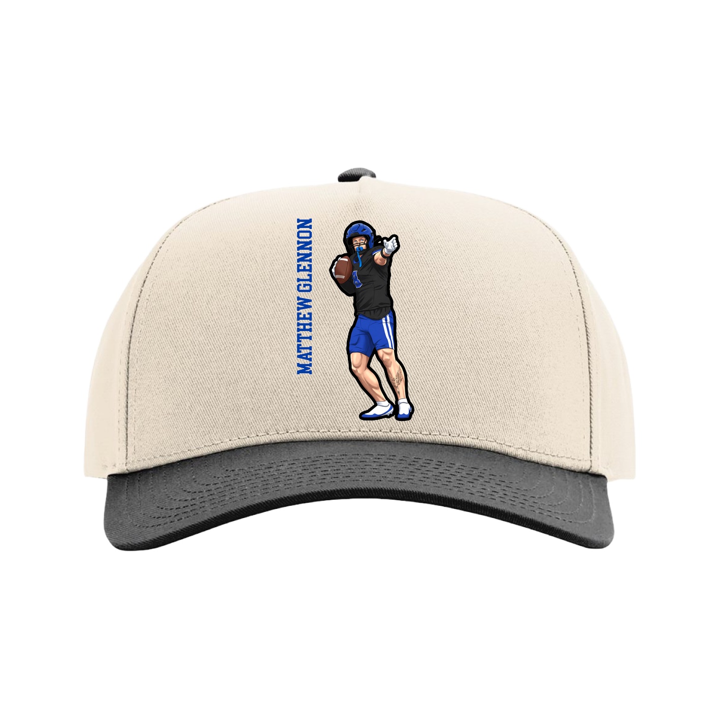 Full Fabric Five-Panel Champ Cap