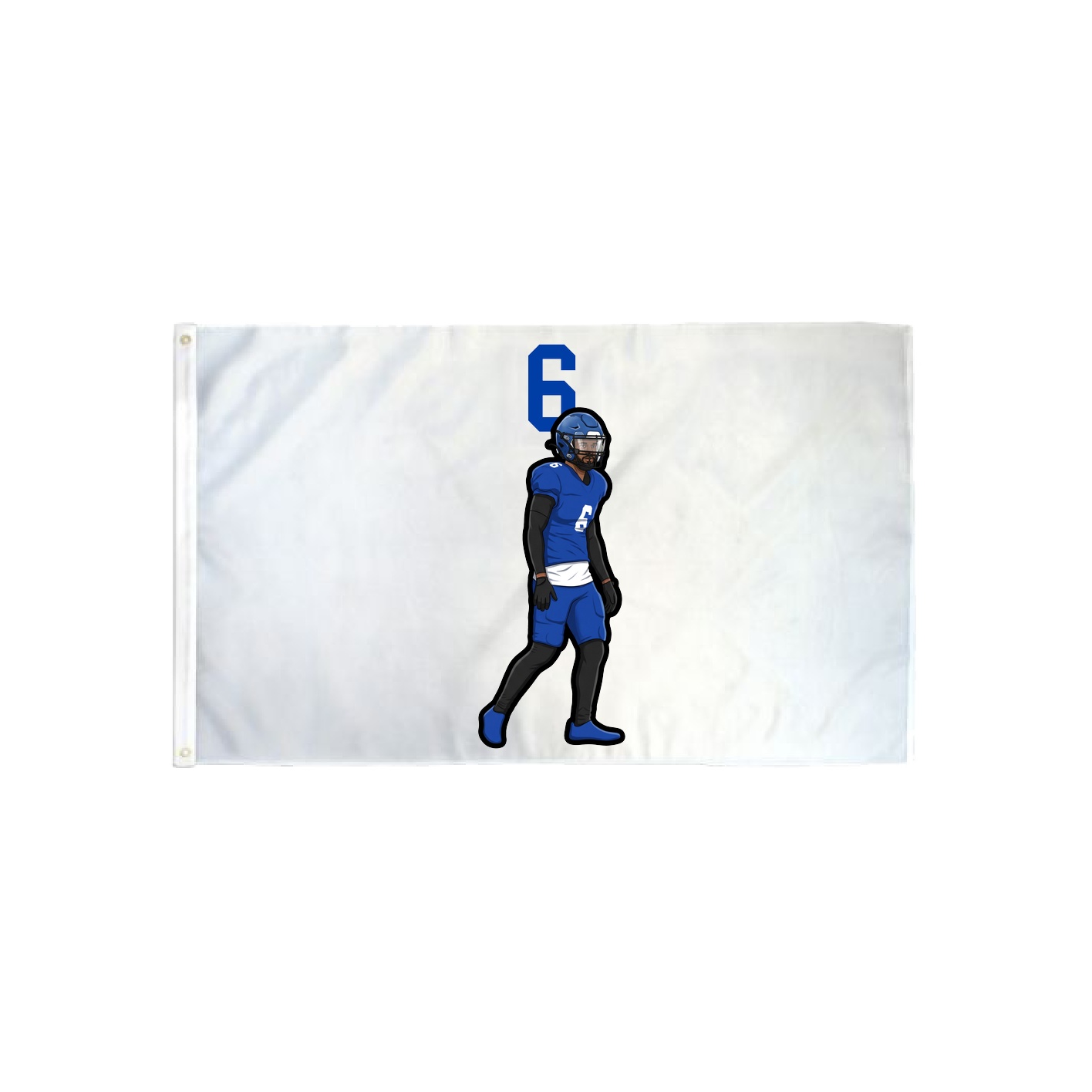 3x5 Flag — Number Top in Classic