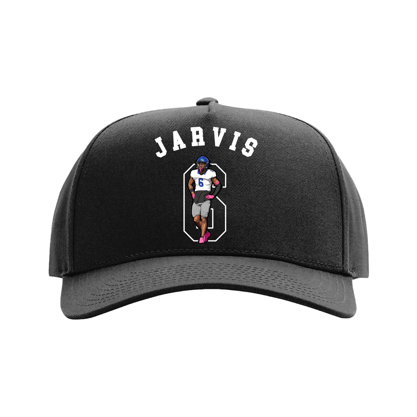 Full Fabric Five-Panel Champ Cap