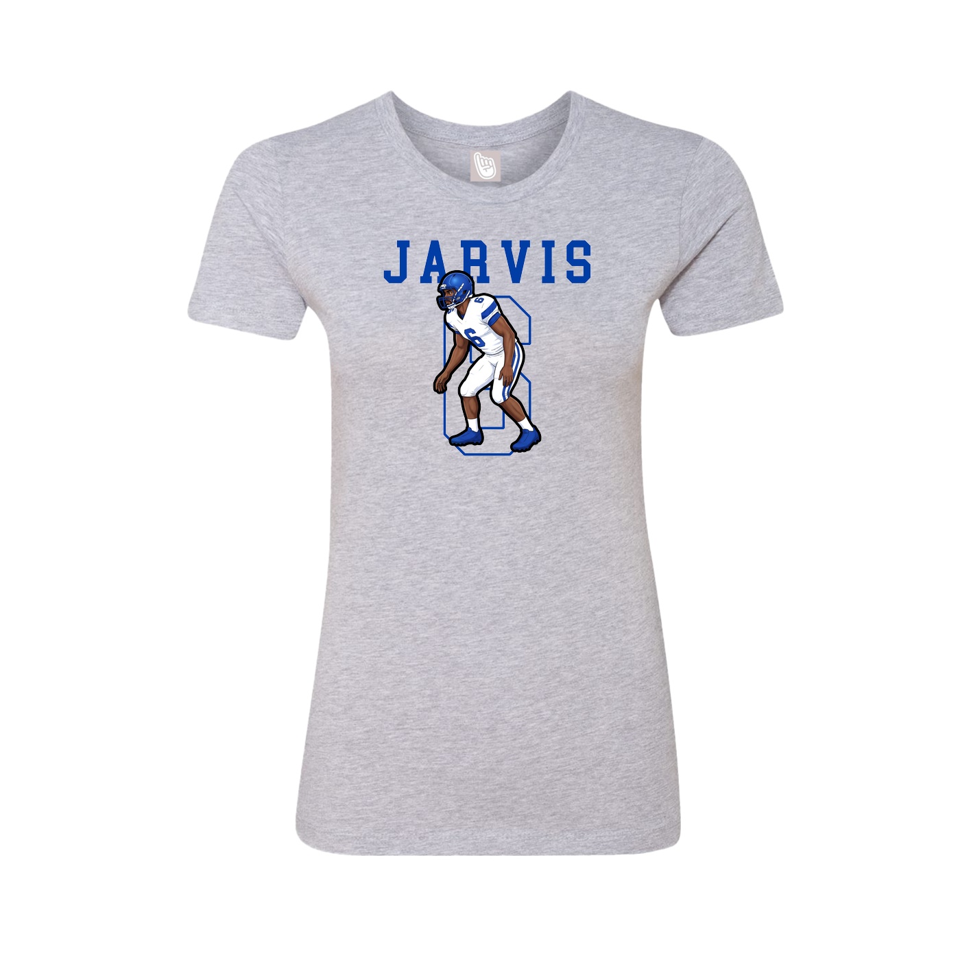 Fitted Women's Tee — Shirsey in Grey