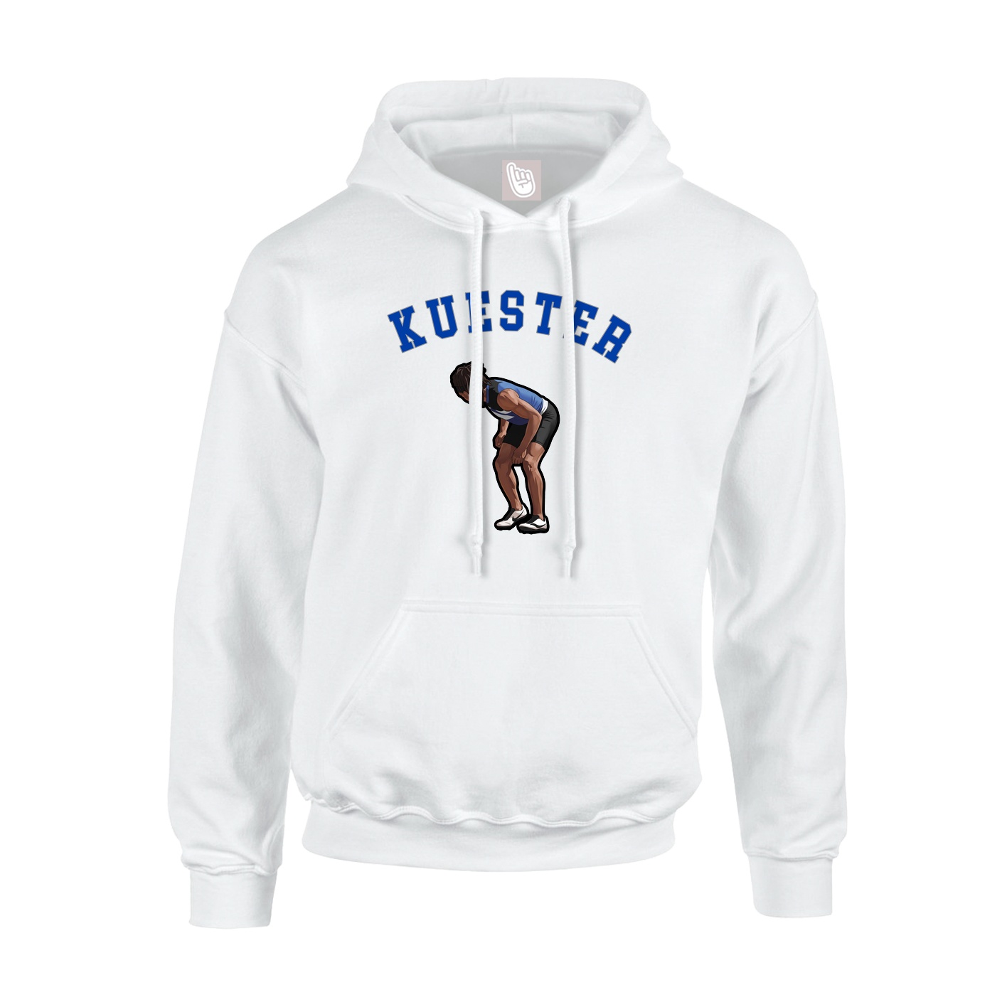 Youth Hoodie — Shirsey Arch in White