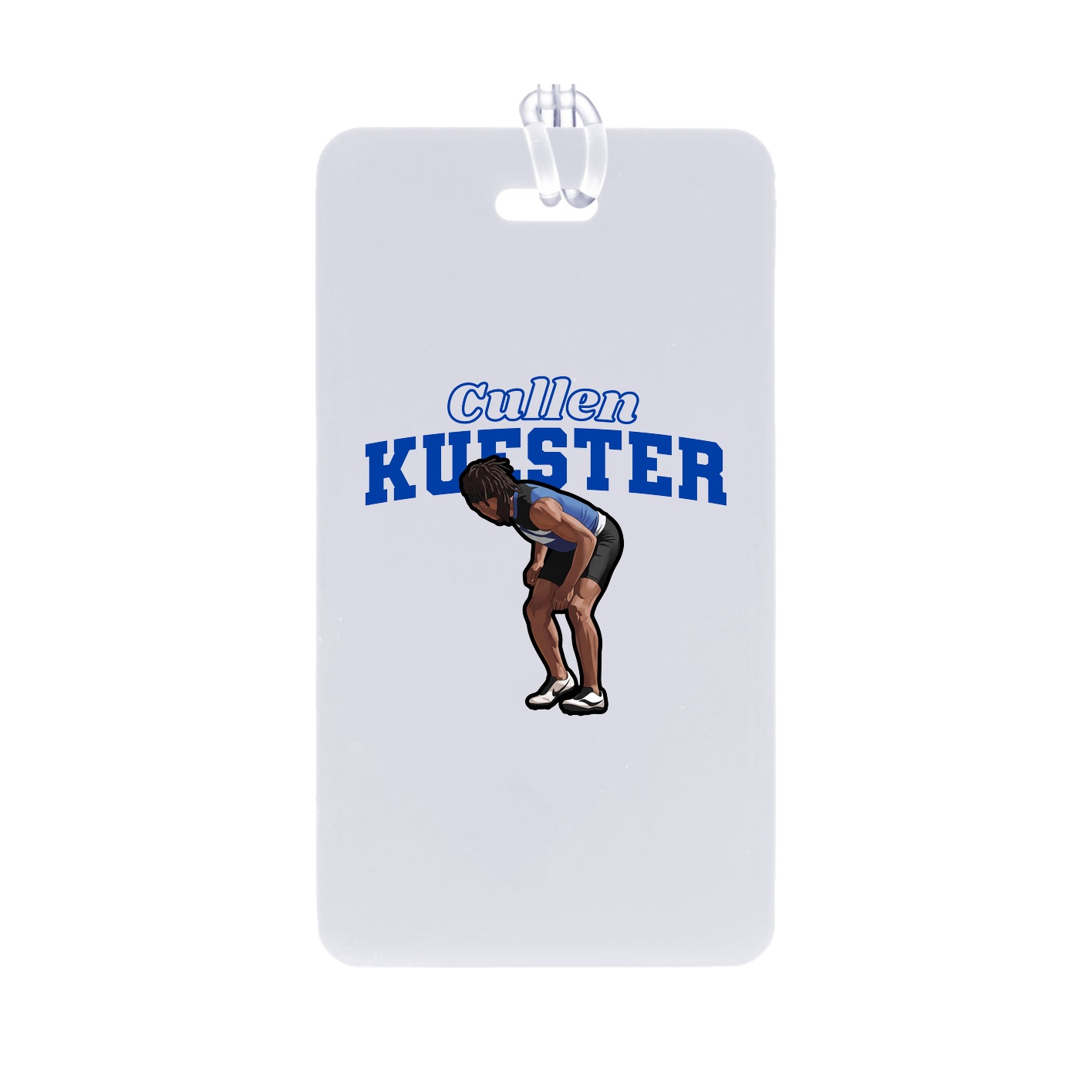 Bag Tag — Name Arch in Classic