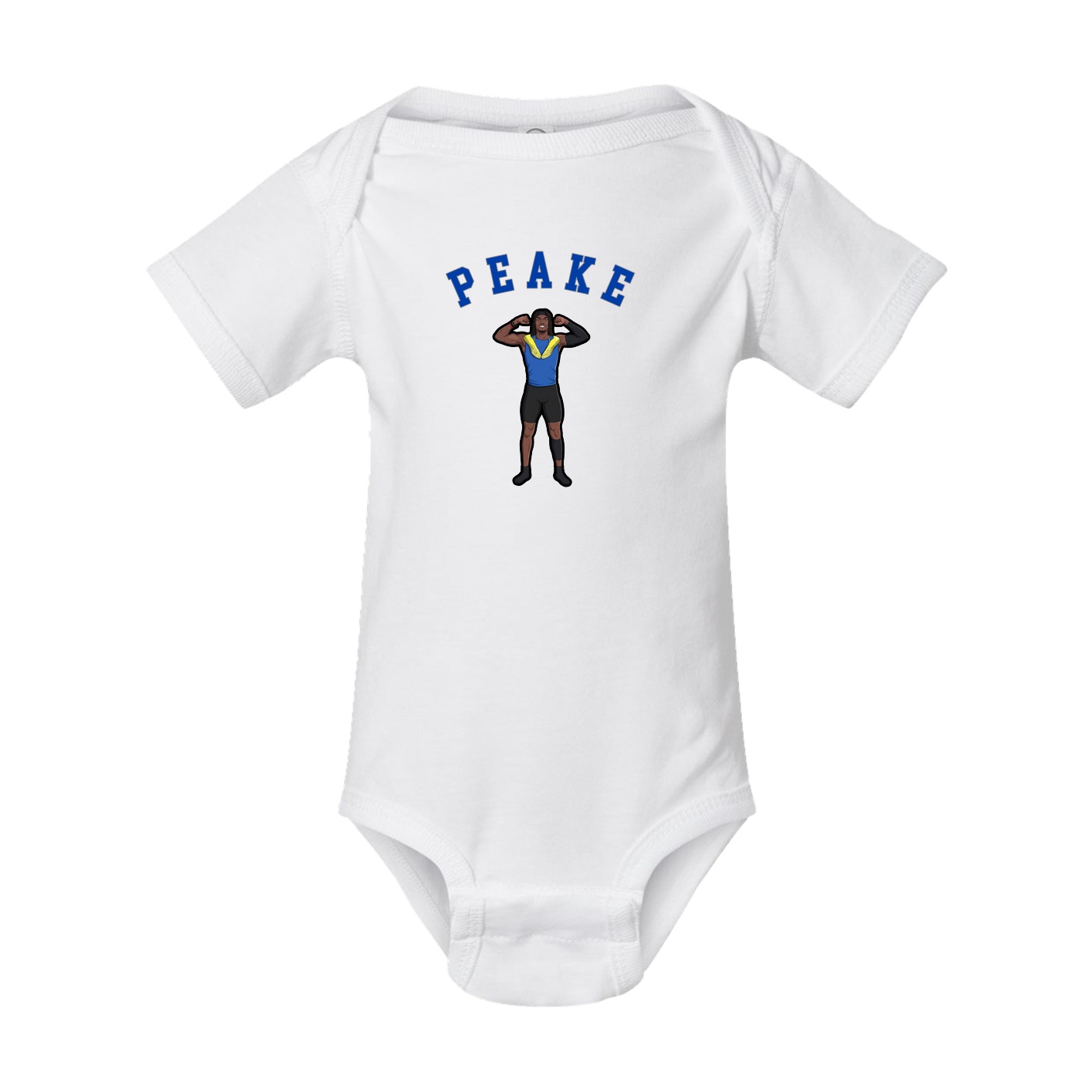 Baby Onesie — Shirsey Arch in White