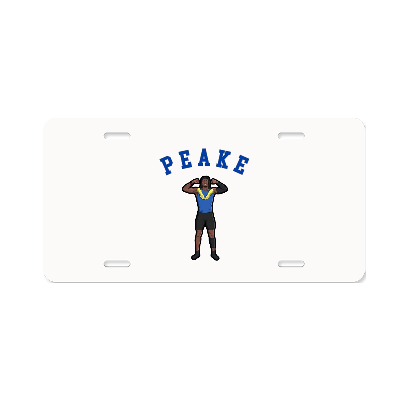 License Plate — Shirsey Arch in Classic