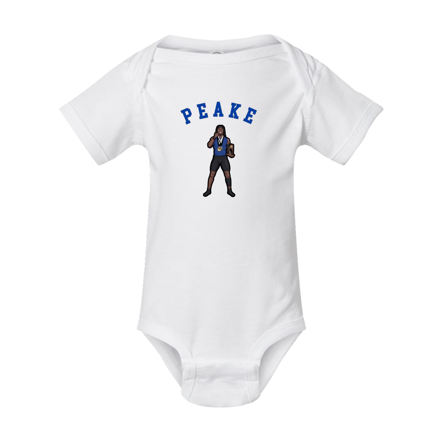Baby Onesie — Shirsey Arch in White