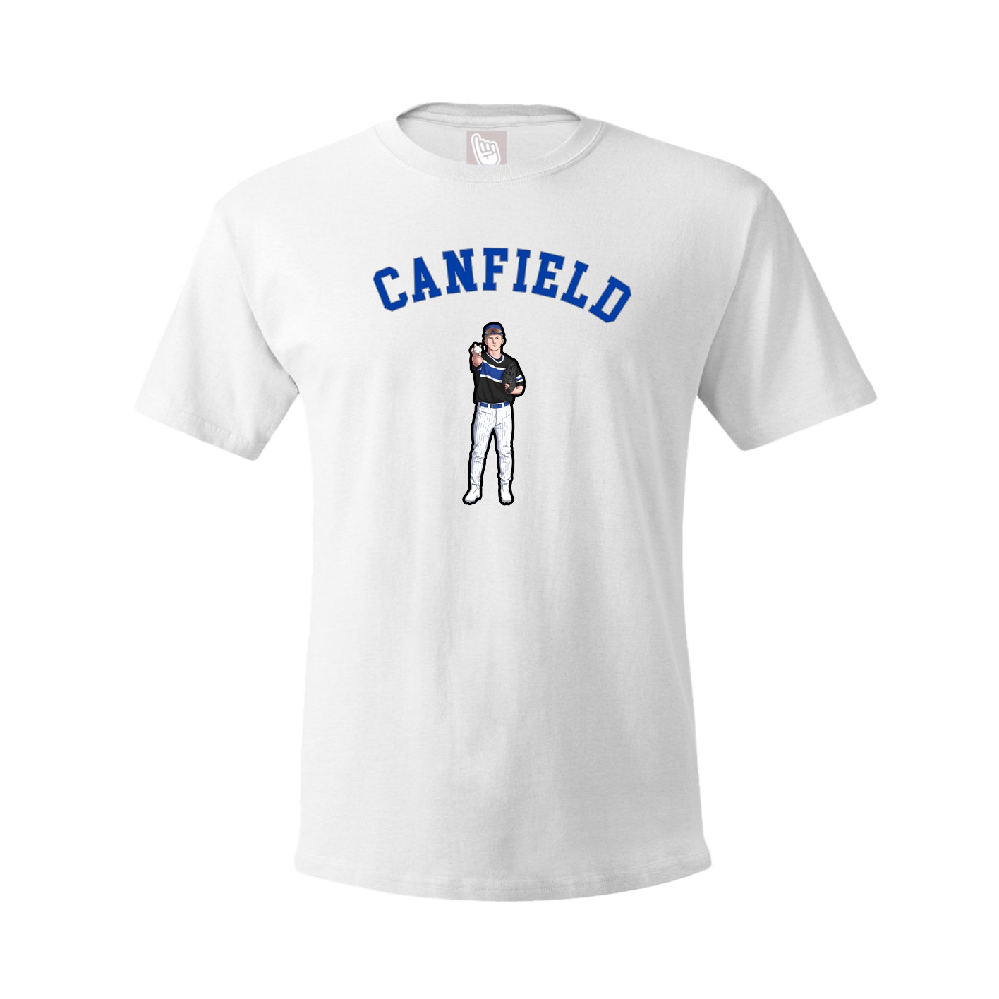 Youth Tee — Shirsey Arch in White